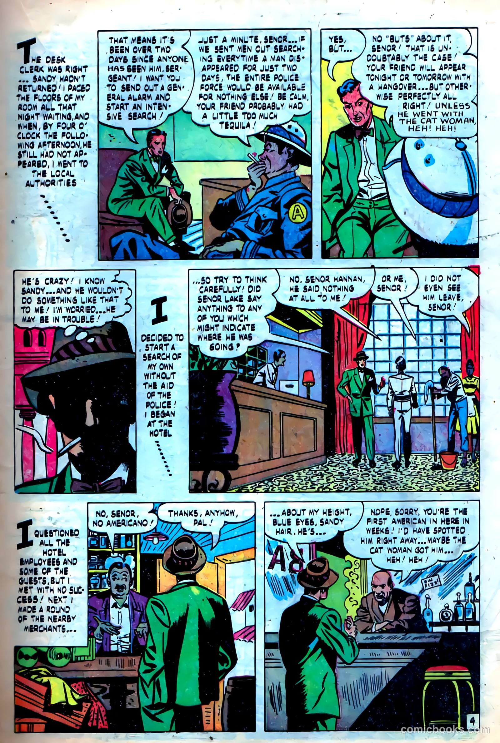 Dark Mysteries #5 (1952) — page 23 of 36