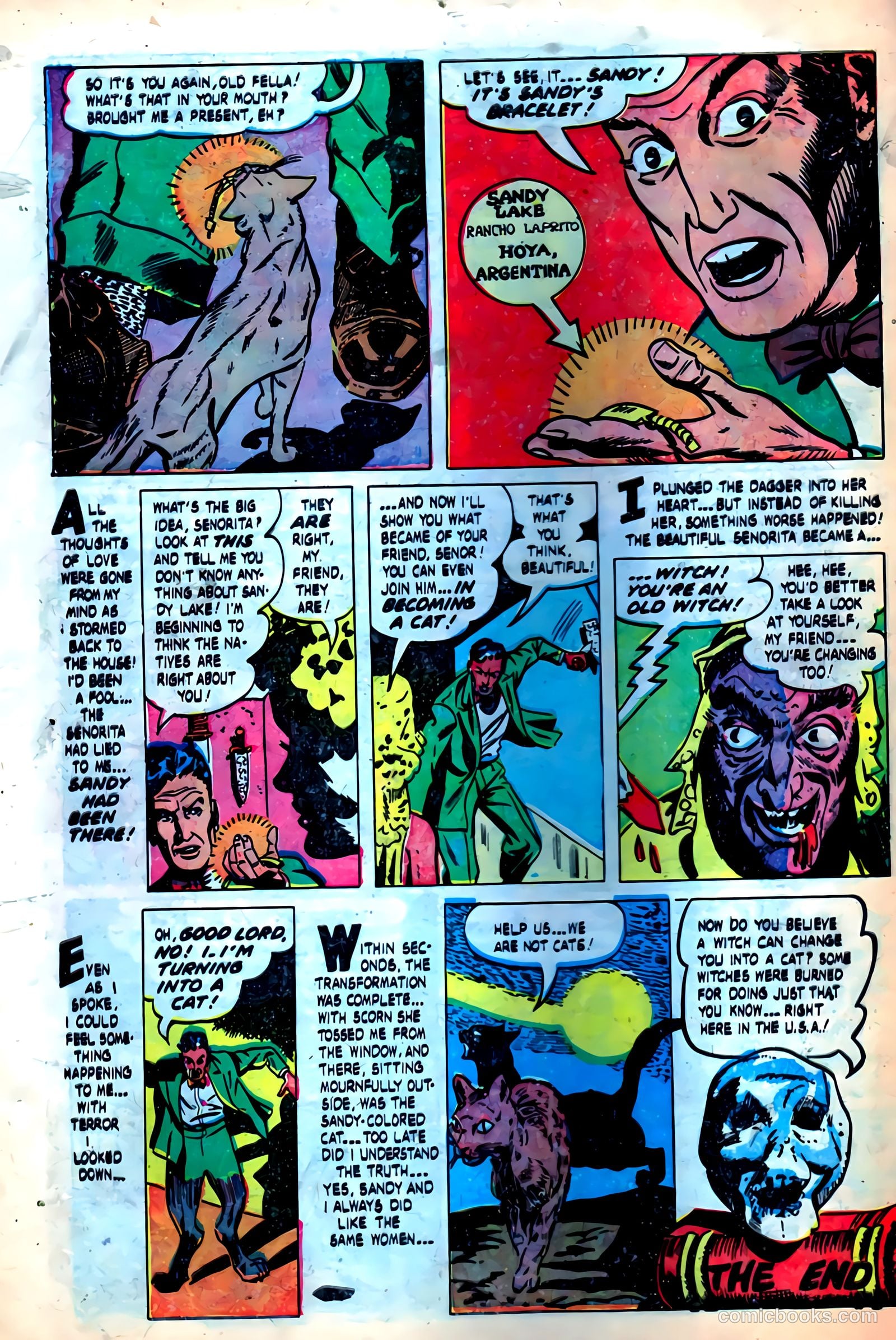 Dark Mysteries #5 (1952) — page 26 of 36