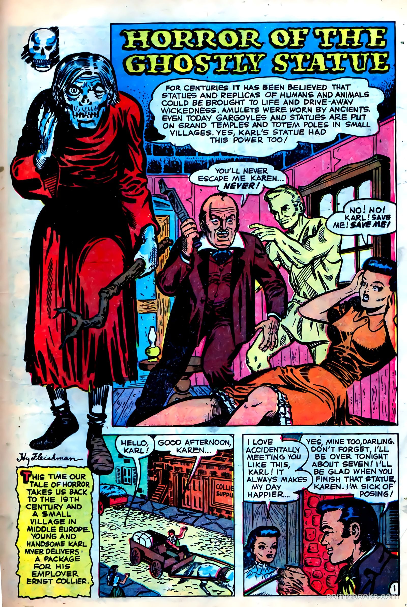 Dark Mysteries #5 (1952) — page 27 of 36