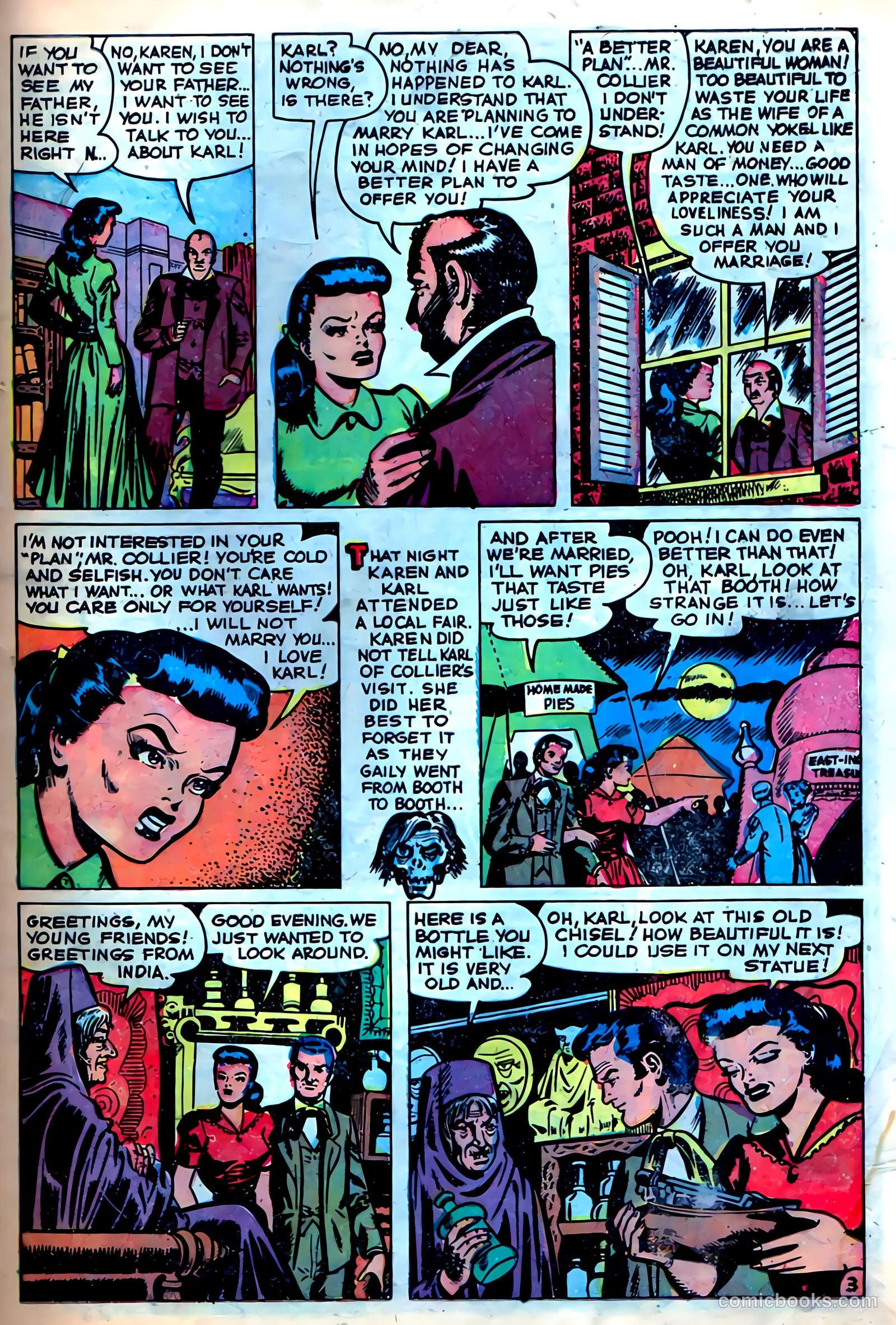 Dark Mysteries #5 (1952) — page 29 of 36