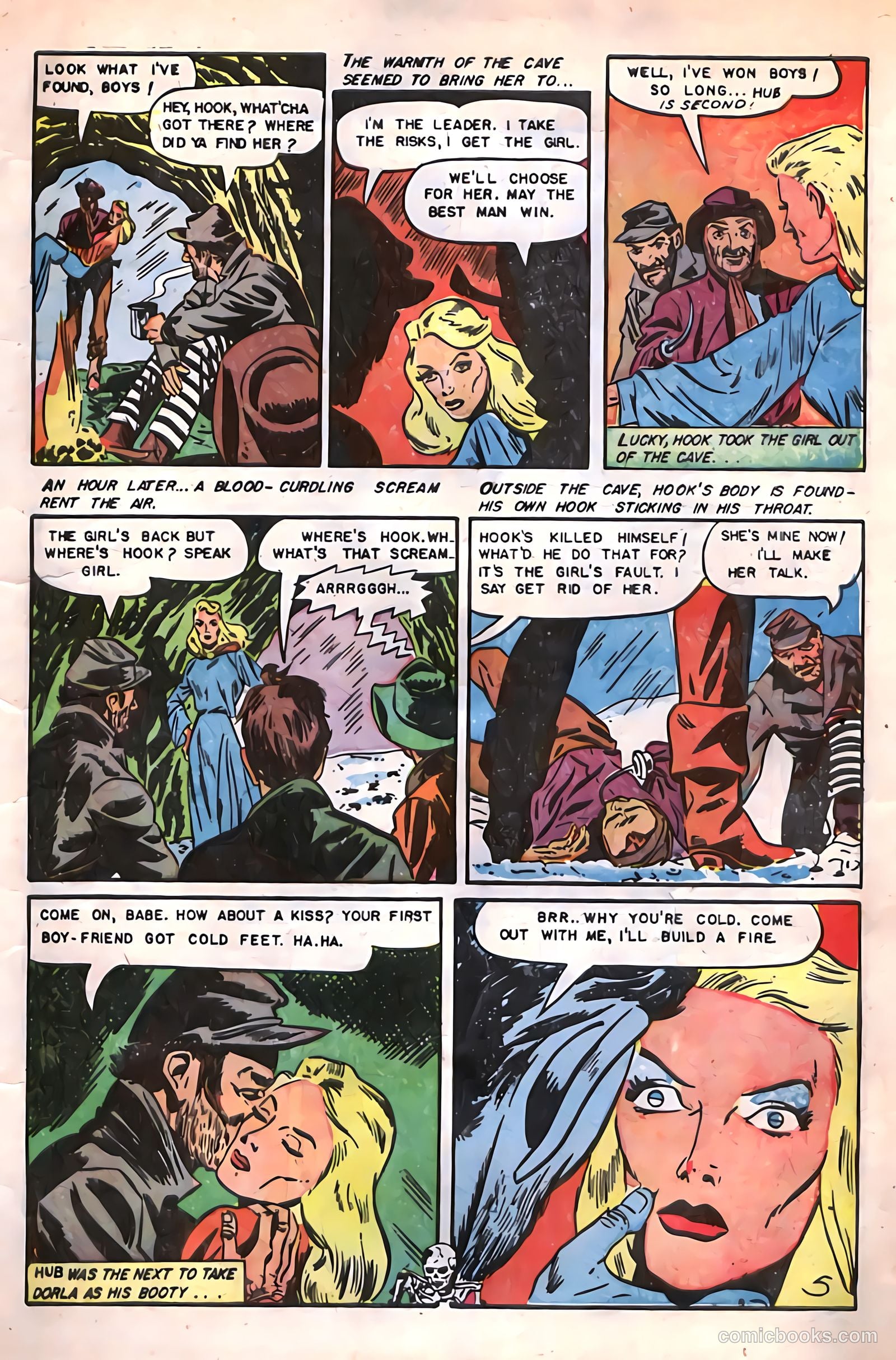 Dark Mysteries #6 (1952) — page 8 of 37