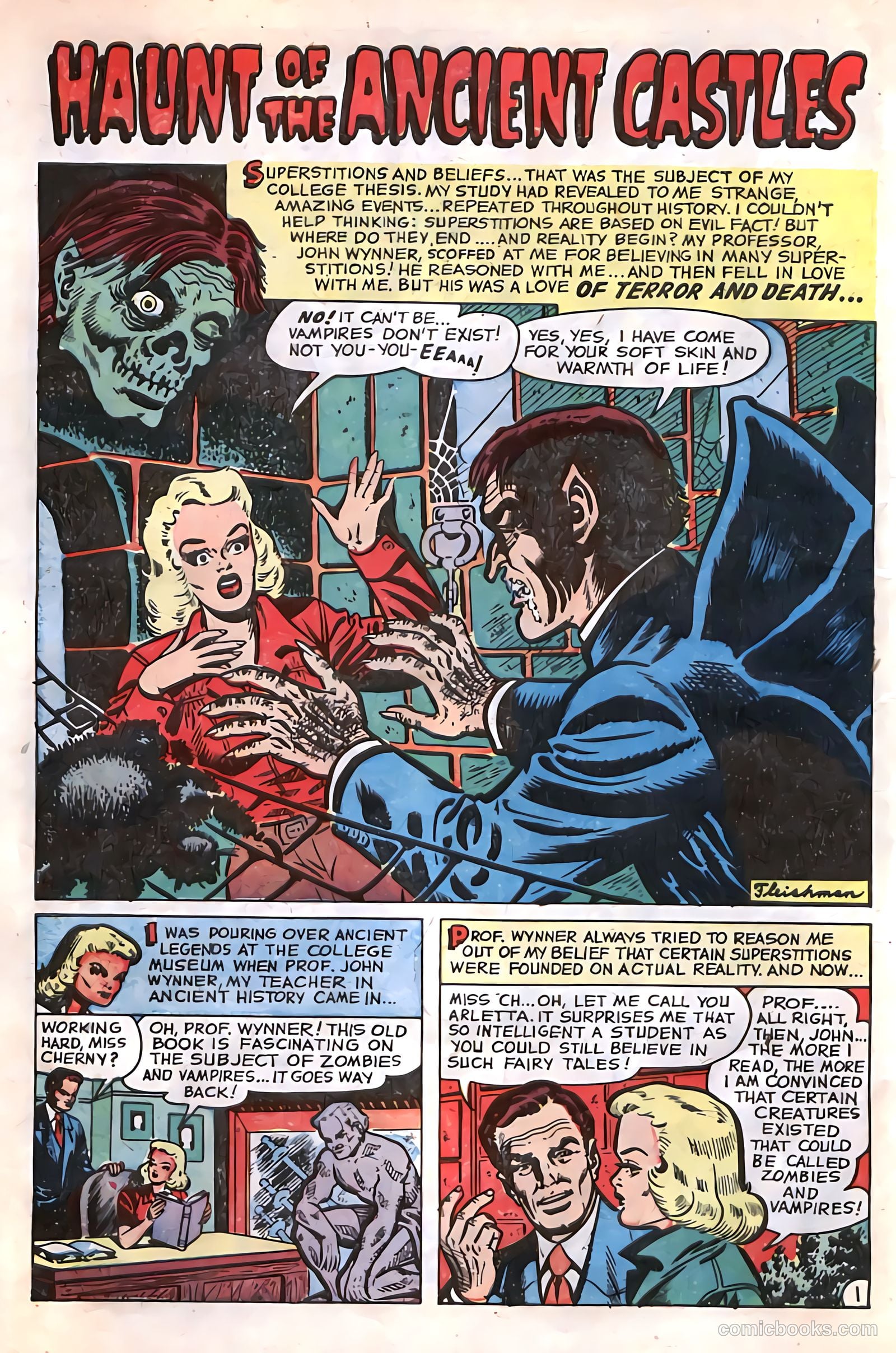 Dark Mysteries #6 (1952) — page 11 of 37
