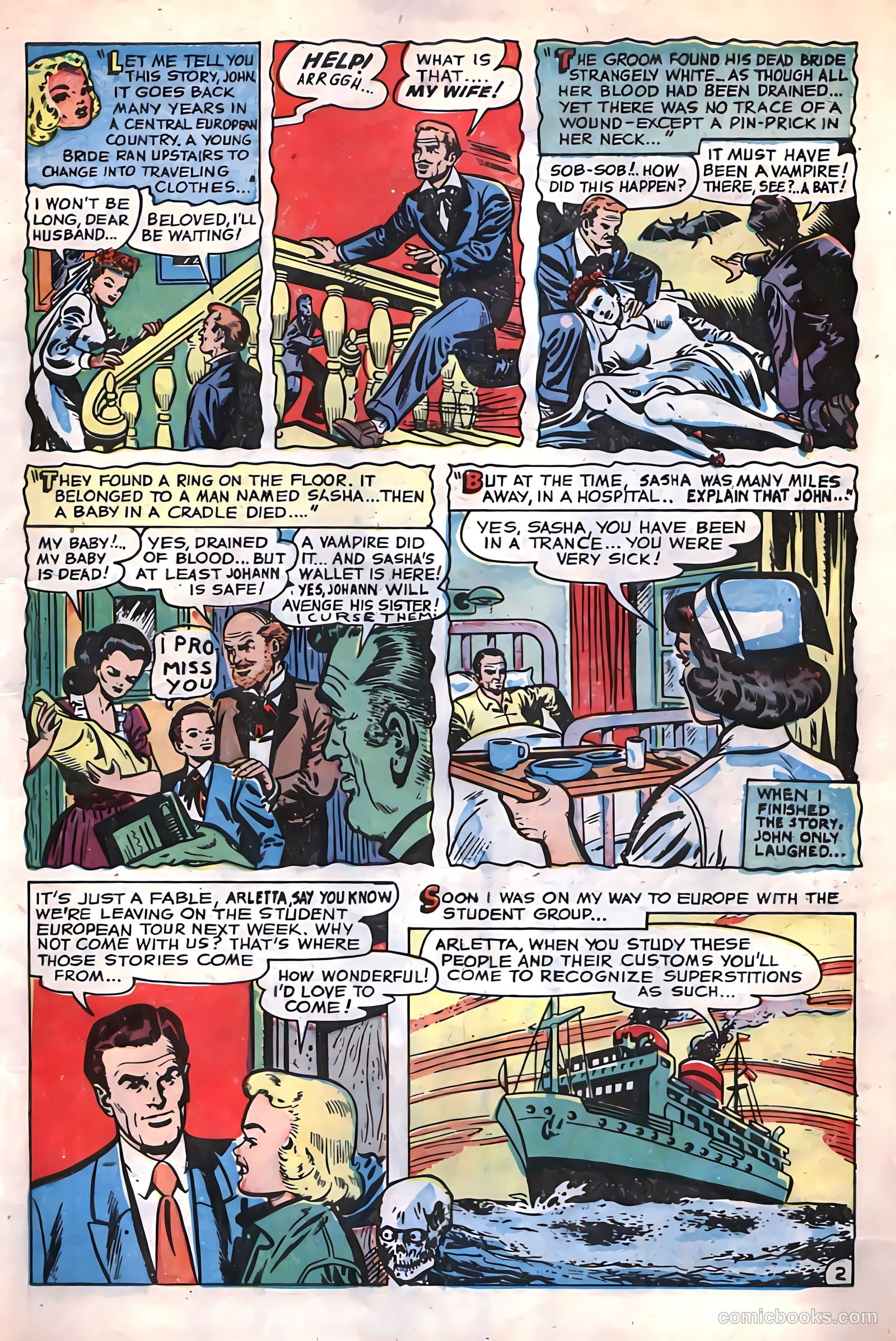 Dark Mysteries #6 (1952) — page 12 of 37