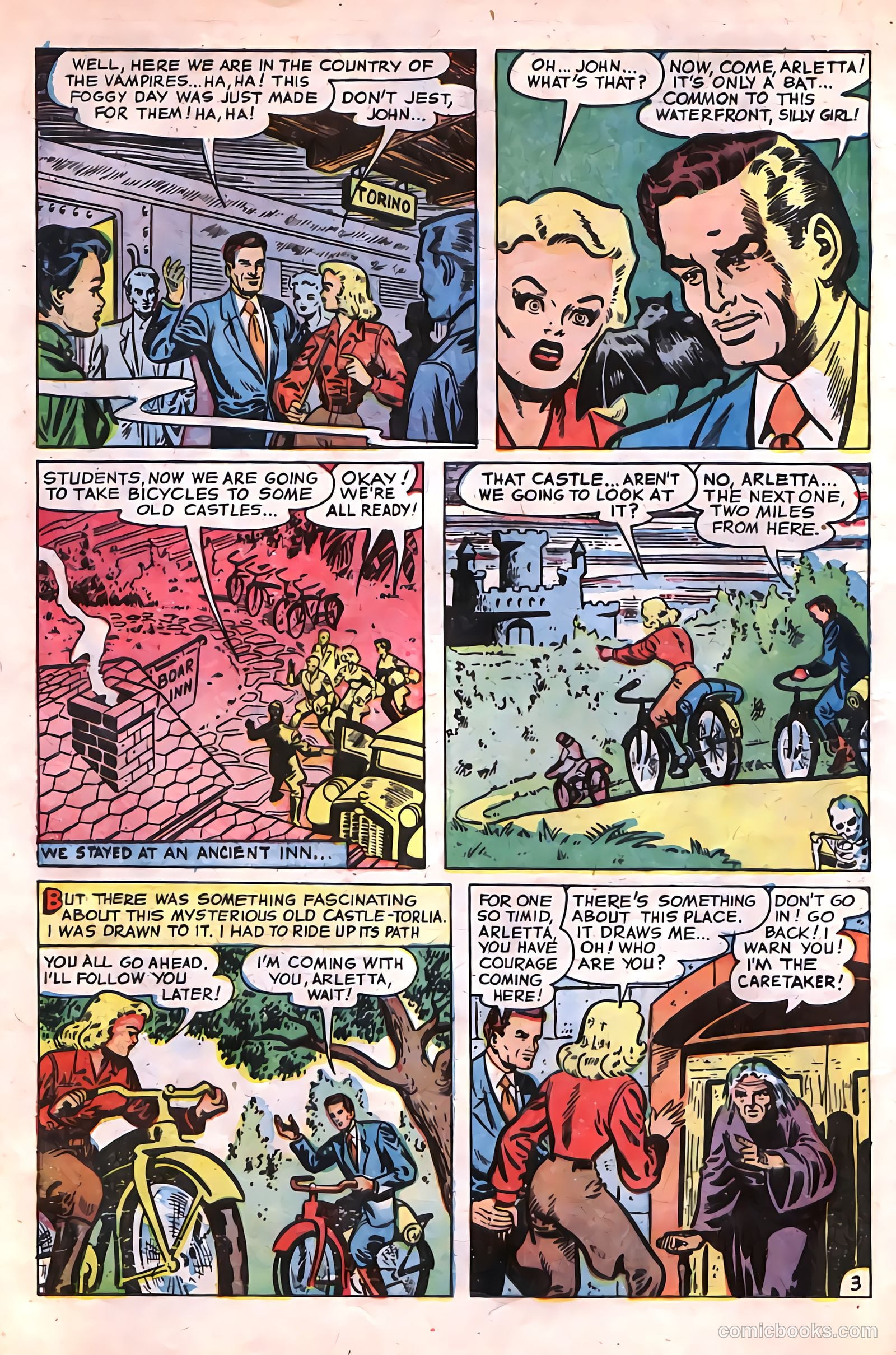 Dark Mysteries #6 (1952) — page 13 of 37