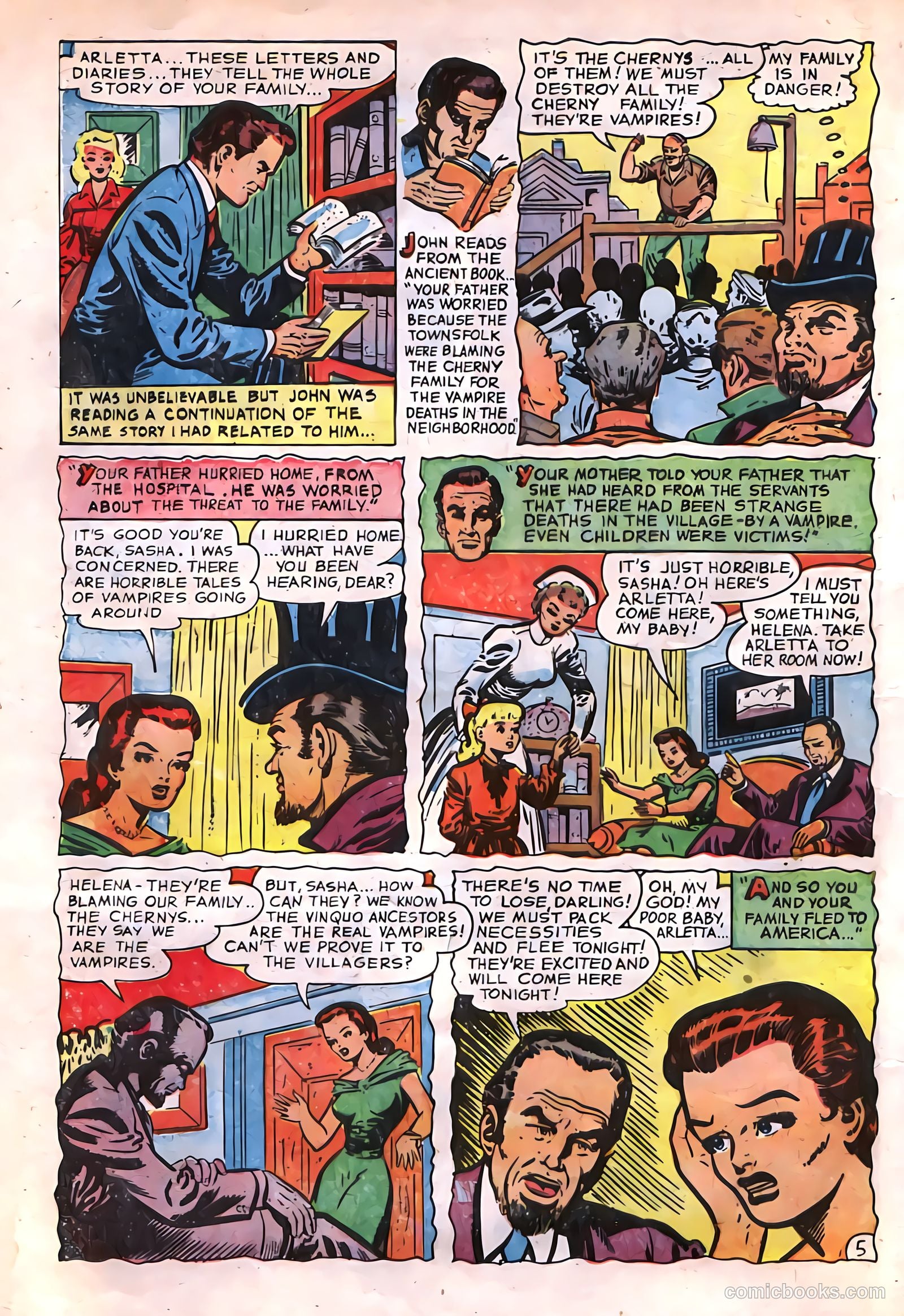 Dark Mysteries #6 (1952) — page 15 of 37