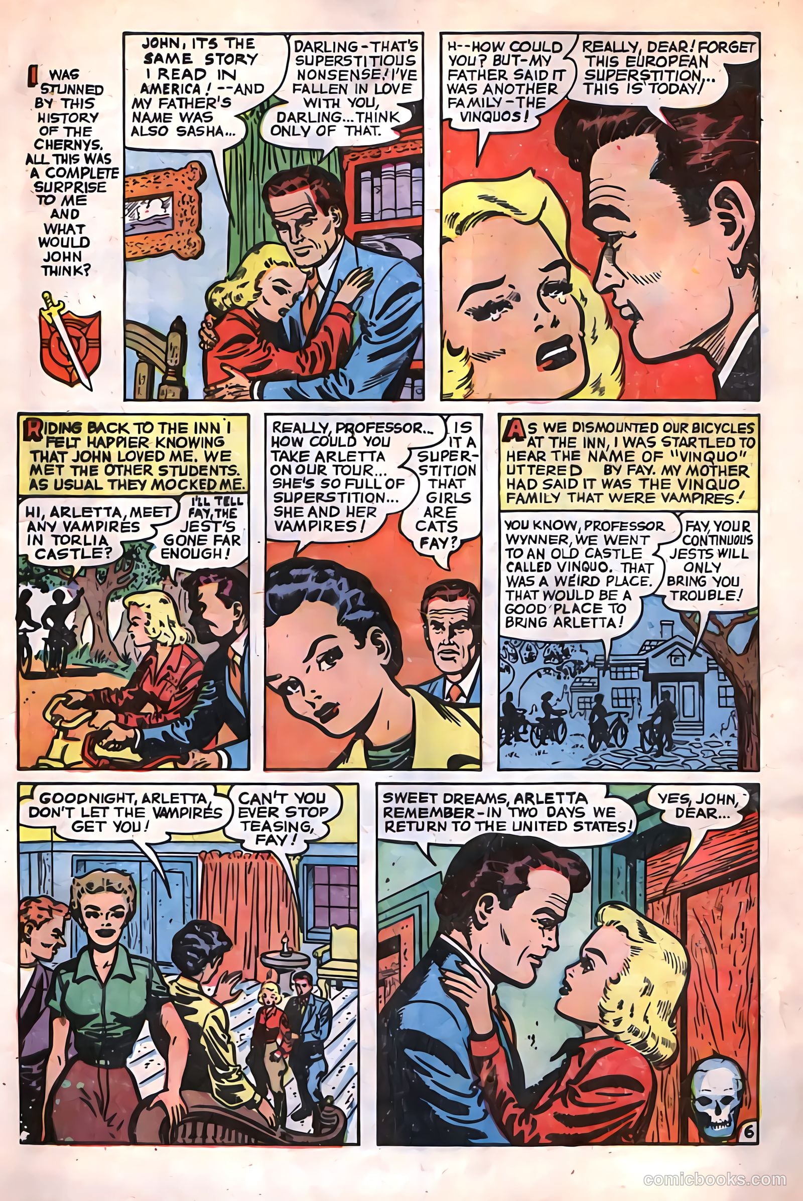 Dark Mysteries #6 (1952) — page 16 of 37