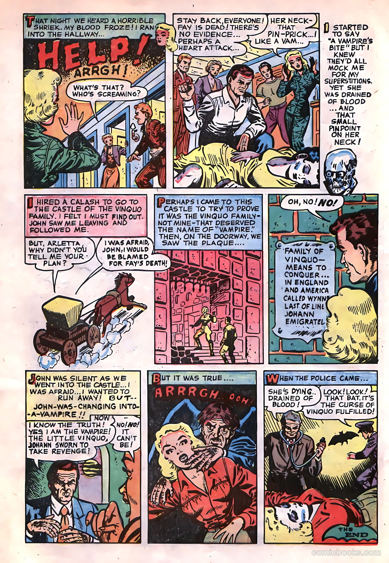 Dark Mysteries #6 (1952) — page 17 of 37