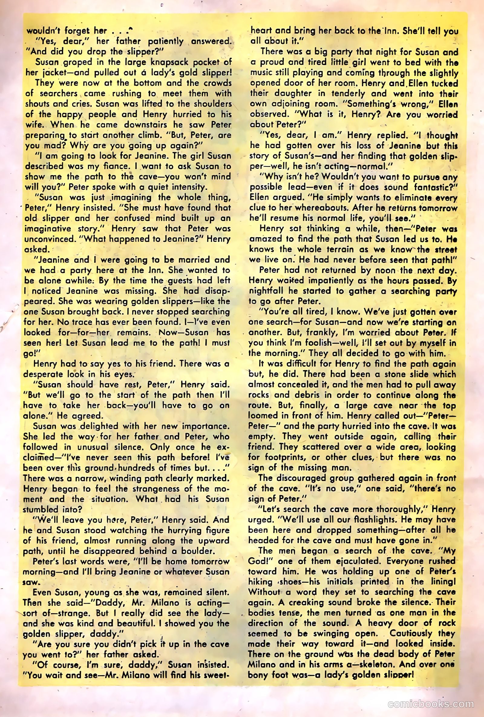 Dark Mysteries #6 (1952) — page 20 of 37