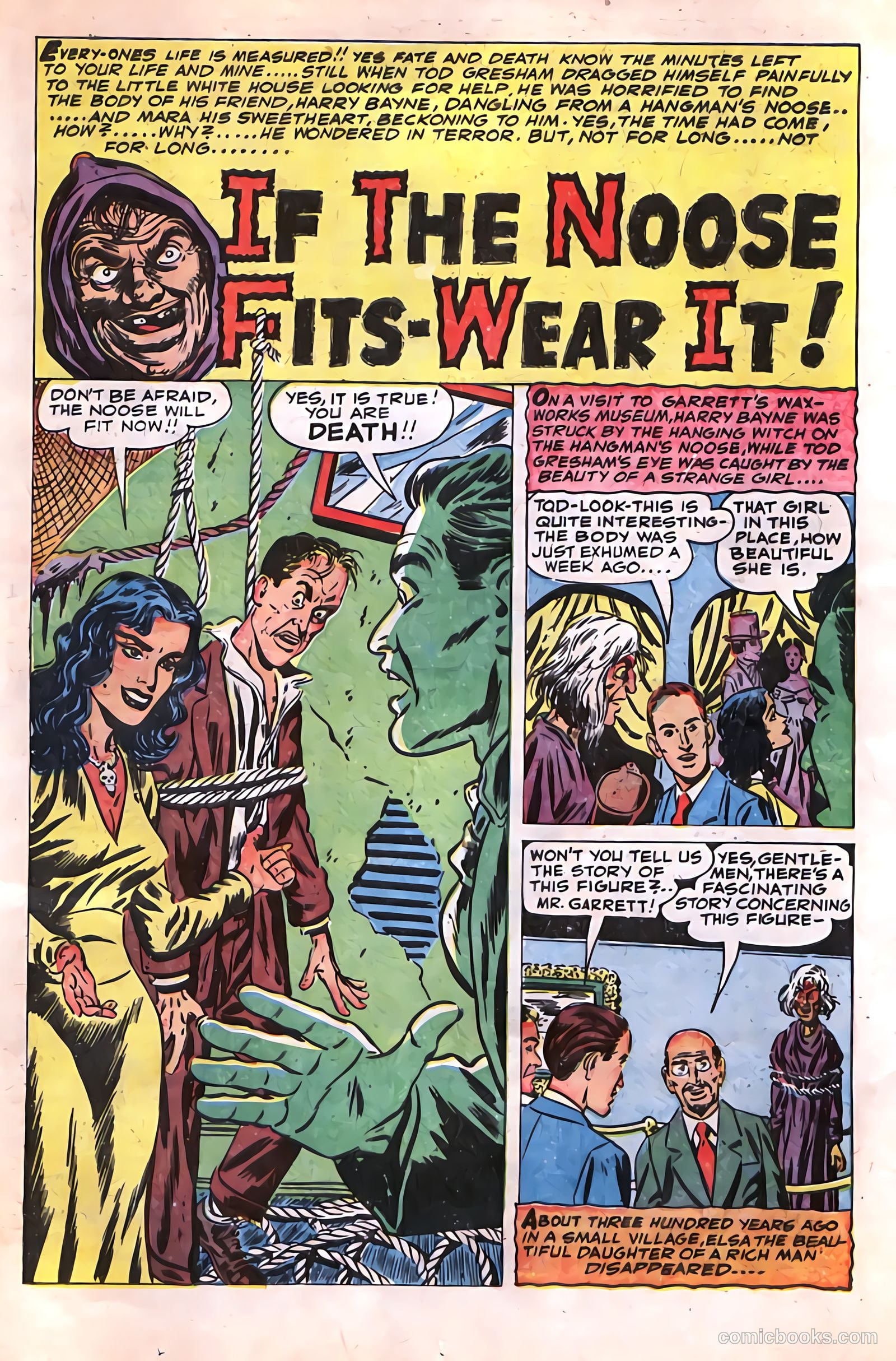 Dark Mysteries #6 (1952) — page 21 of 37