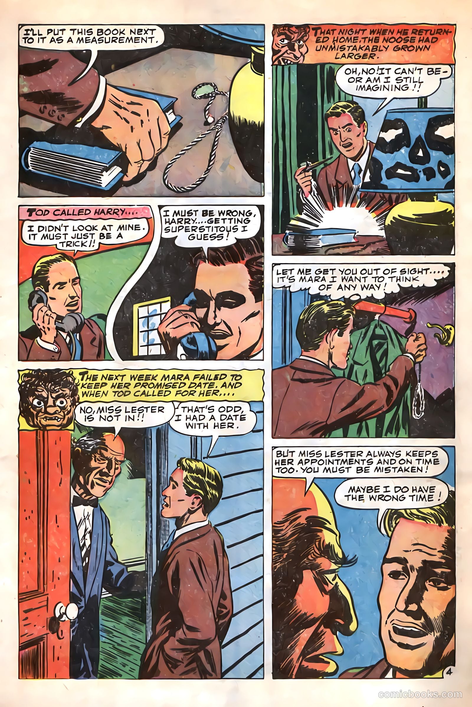 Dark Mysteries #6 (1952) — page 24 of 37