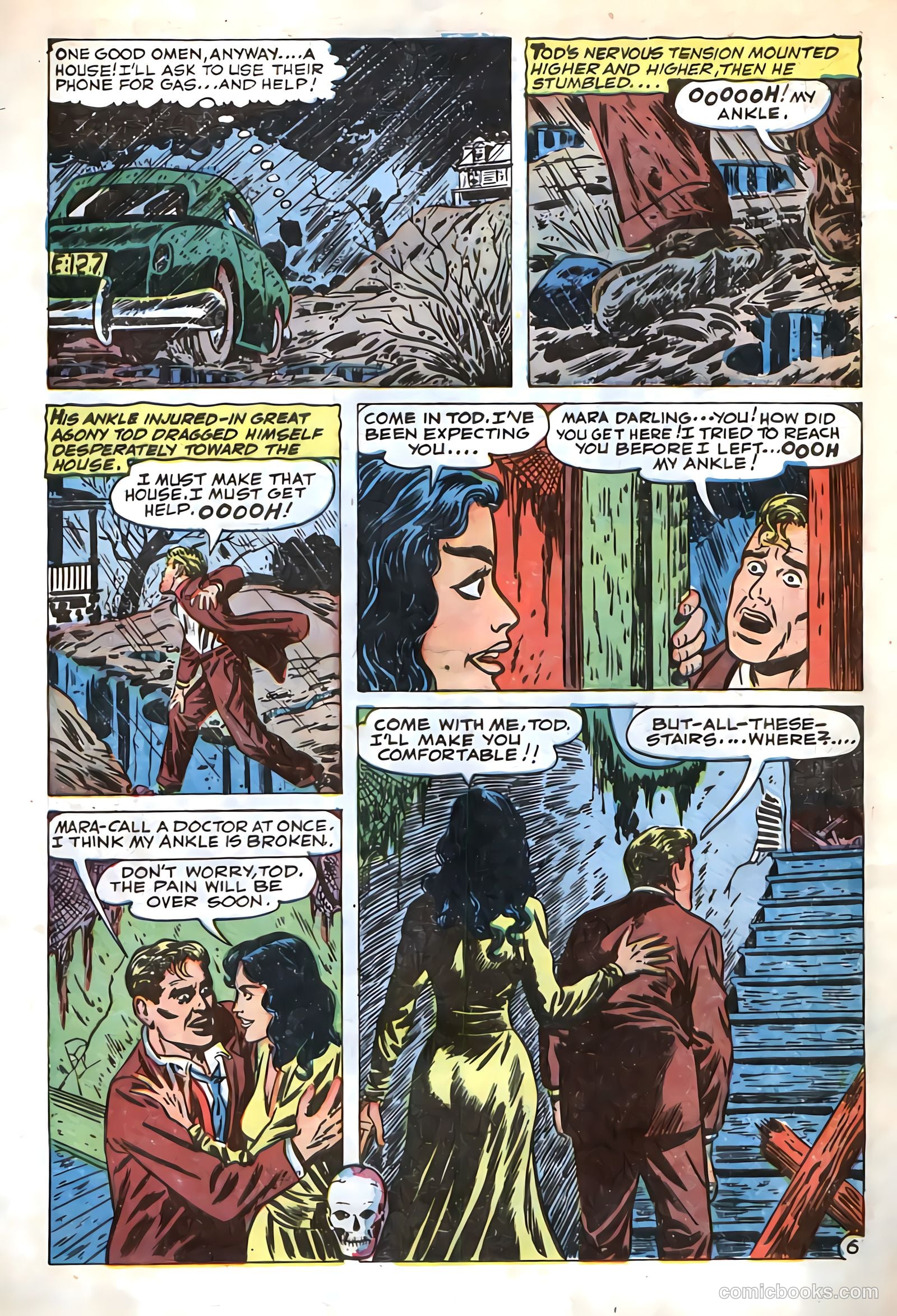 Dark Mysteries #6 (1952) — page 26 of 37