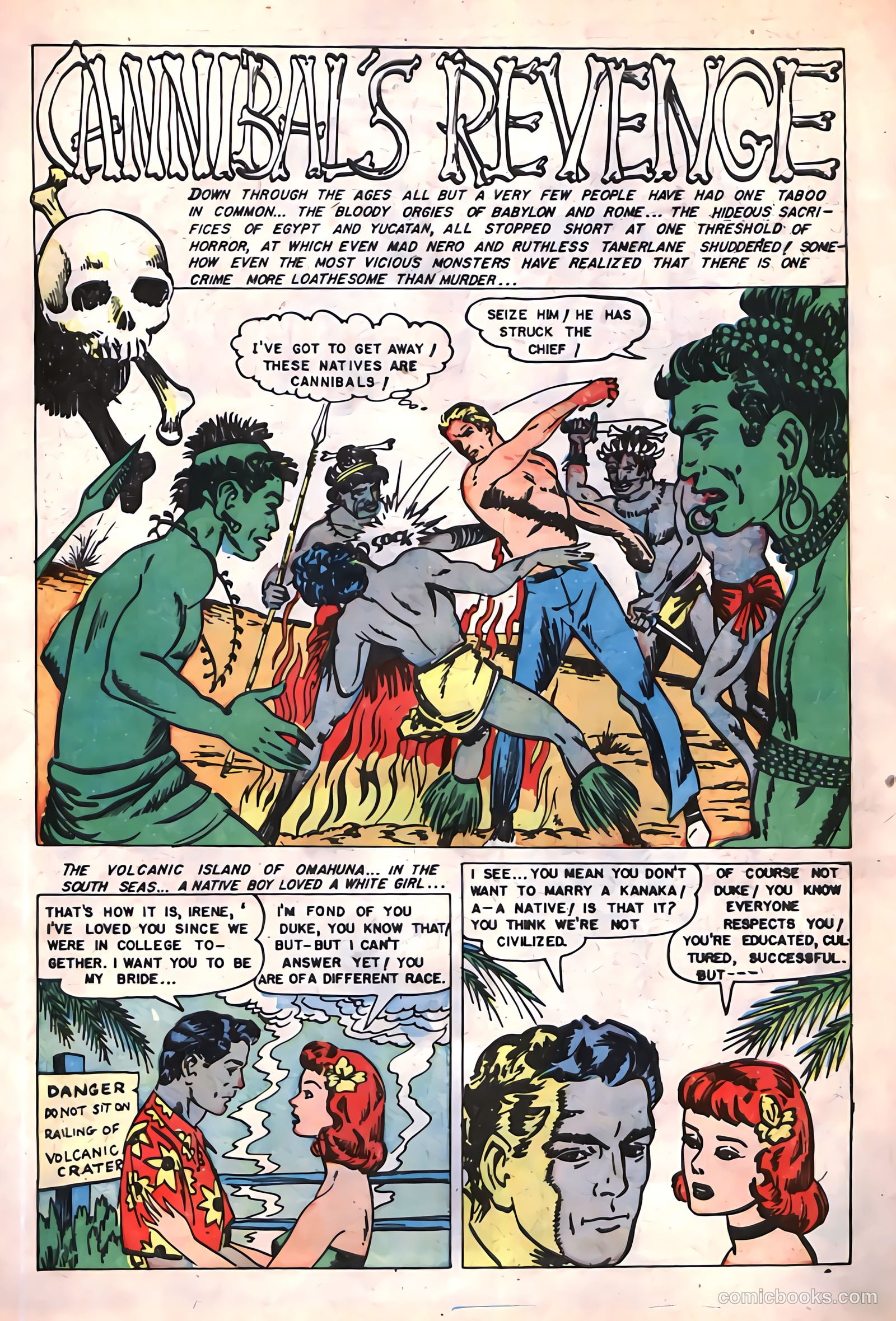 Dark Mysteries #6 (1952) — page 28 of 37
