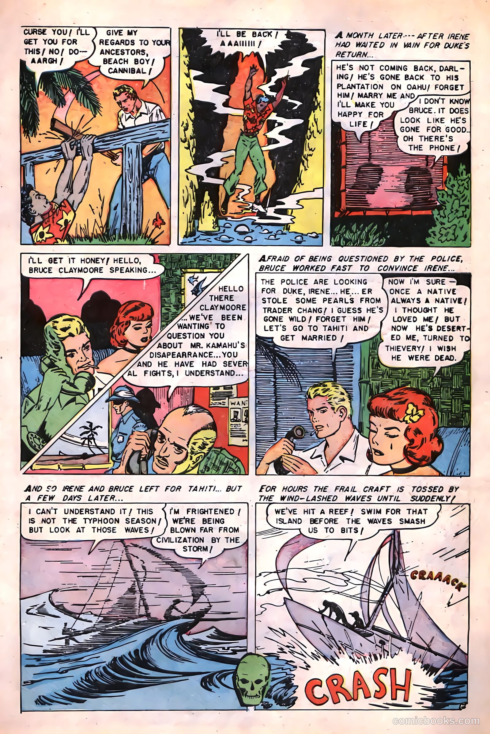 Dark Mysteries #6 (1952) — page 30 of 37