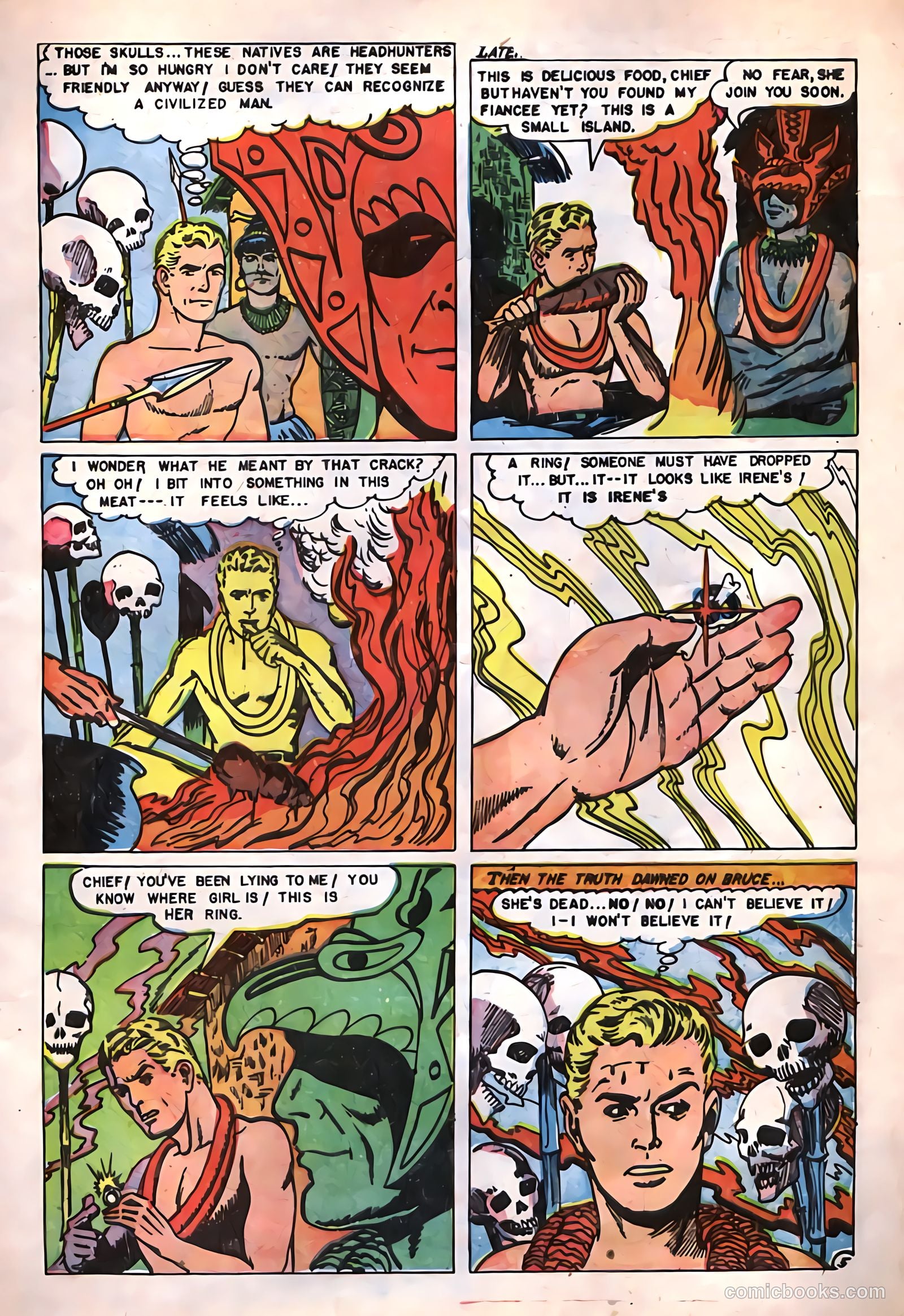 Dark Mysteries #6 (1952) — page 32 of 37