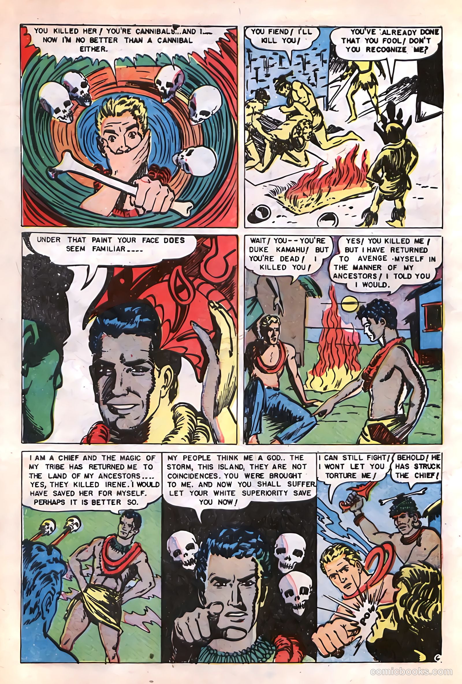 Dark Mysteries #6 (1952) — page 33 of 37