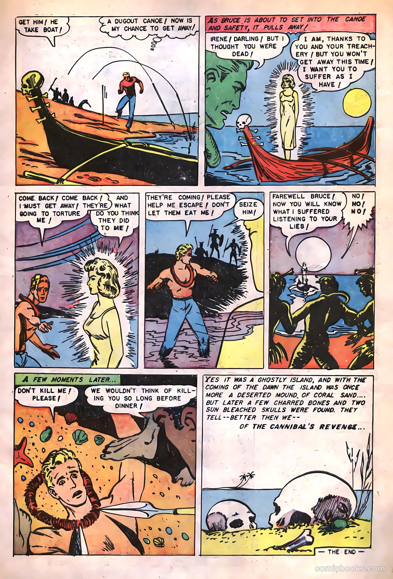 Dark Mysteries #6 (1952) — page 34 of 37