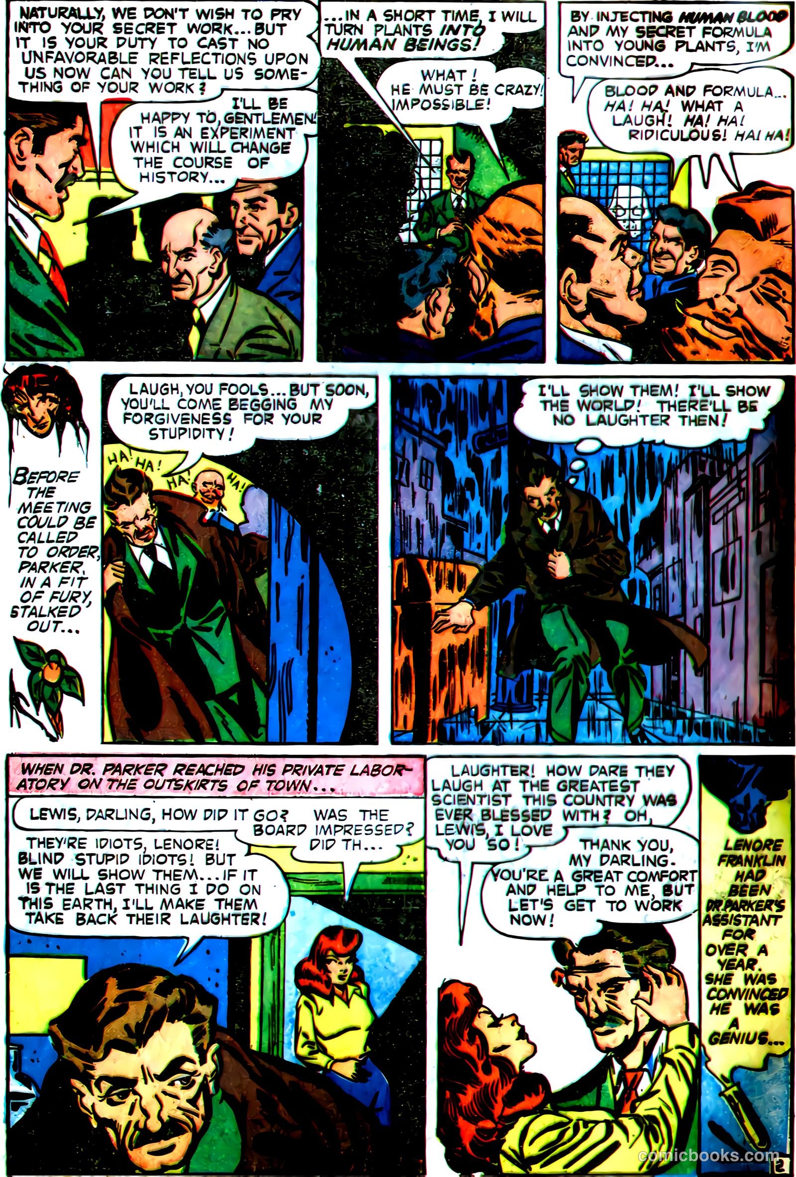 Dark Mysteries #7 (1952) — page 4 of 36