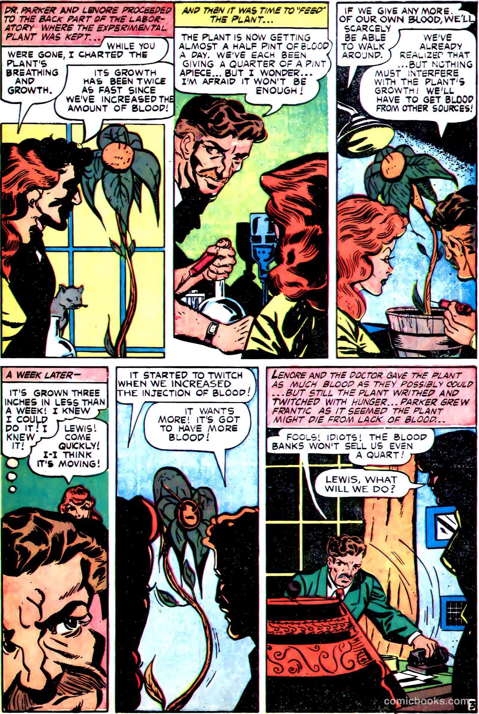 Dark Mysteries #7 (1952) — page 5 of 36