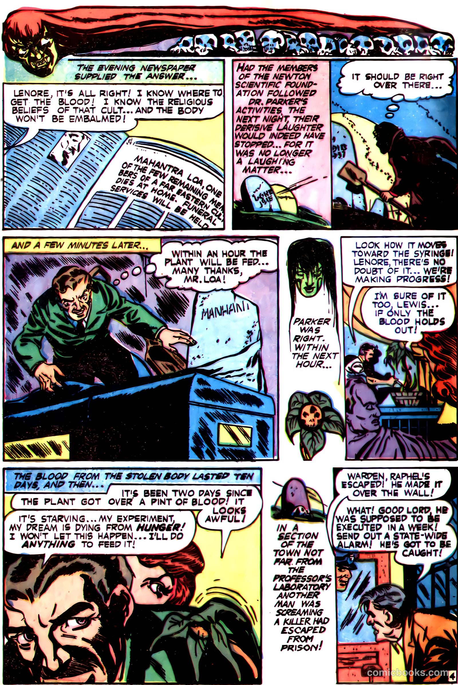 Dark Mysteries #7 (1952) — page 6 of 36