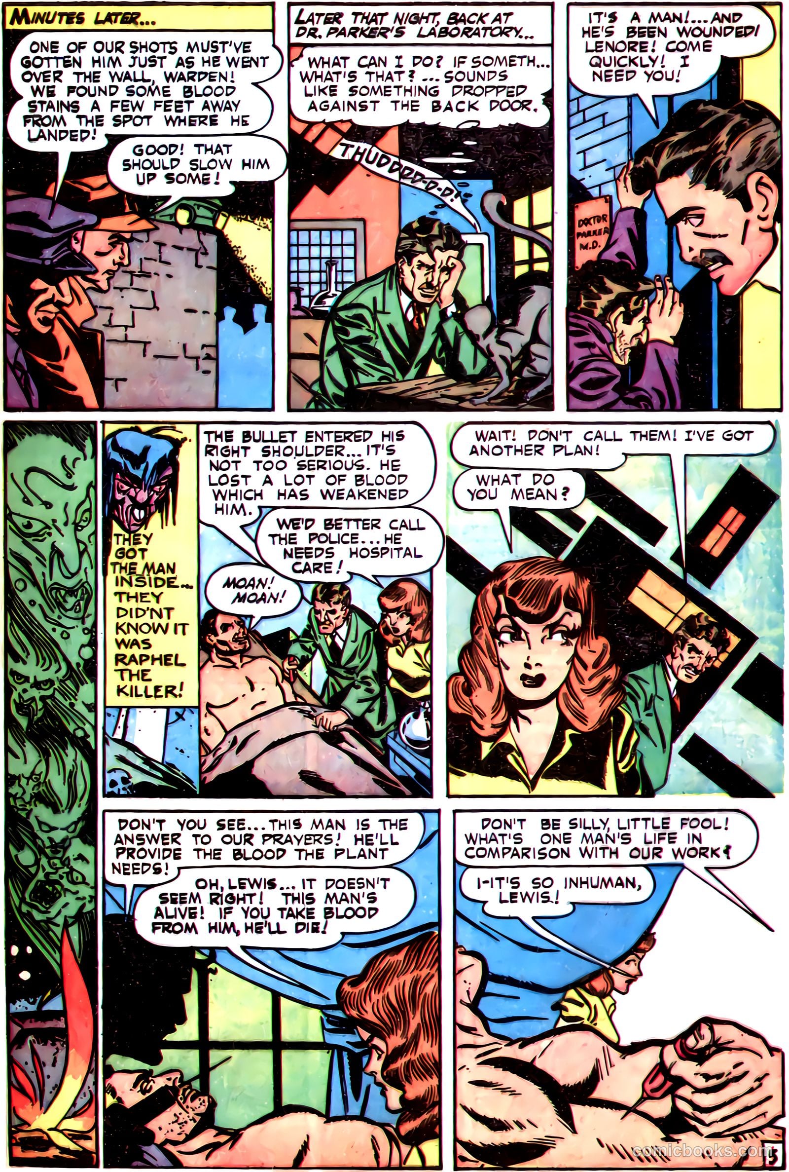 Dark Mysteries #7 (1952) — page 7 of 36