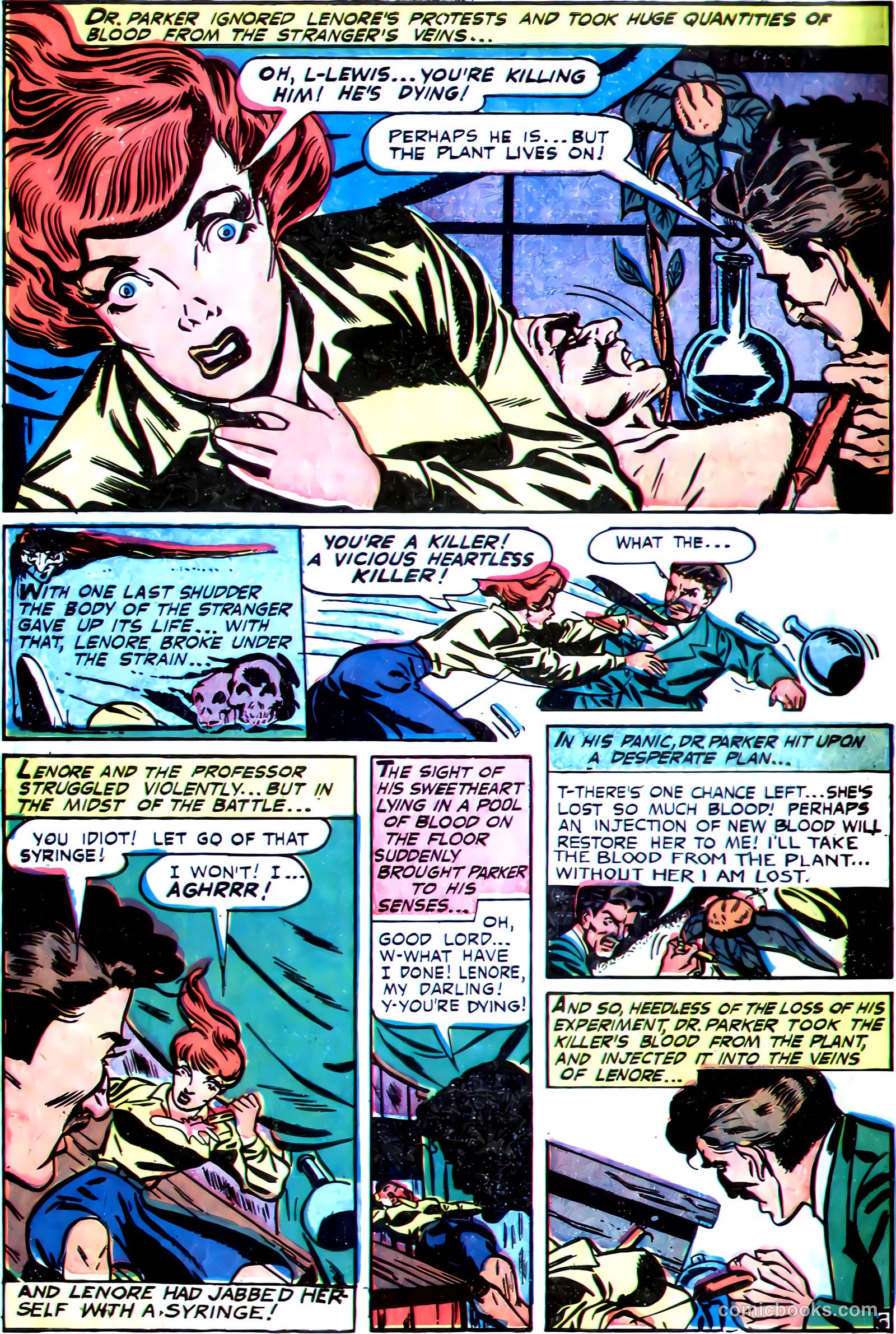 Dark Mysteries #7 (1952) — page 8 of 36