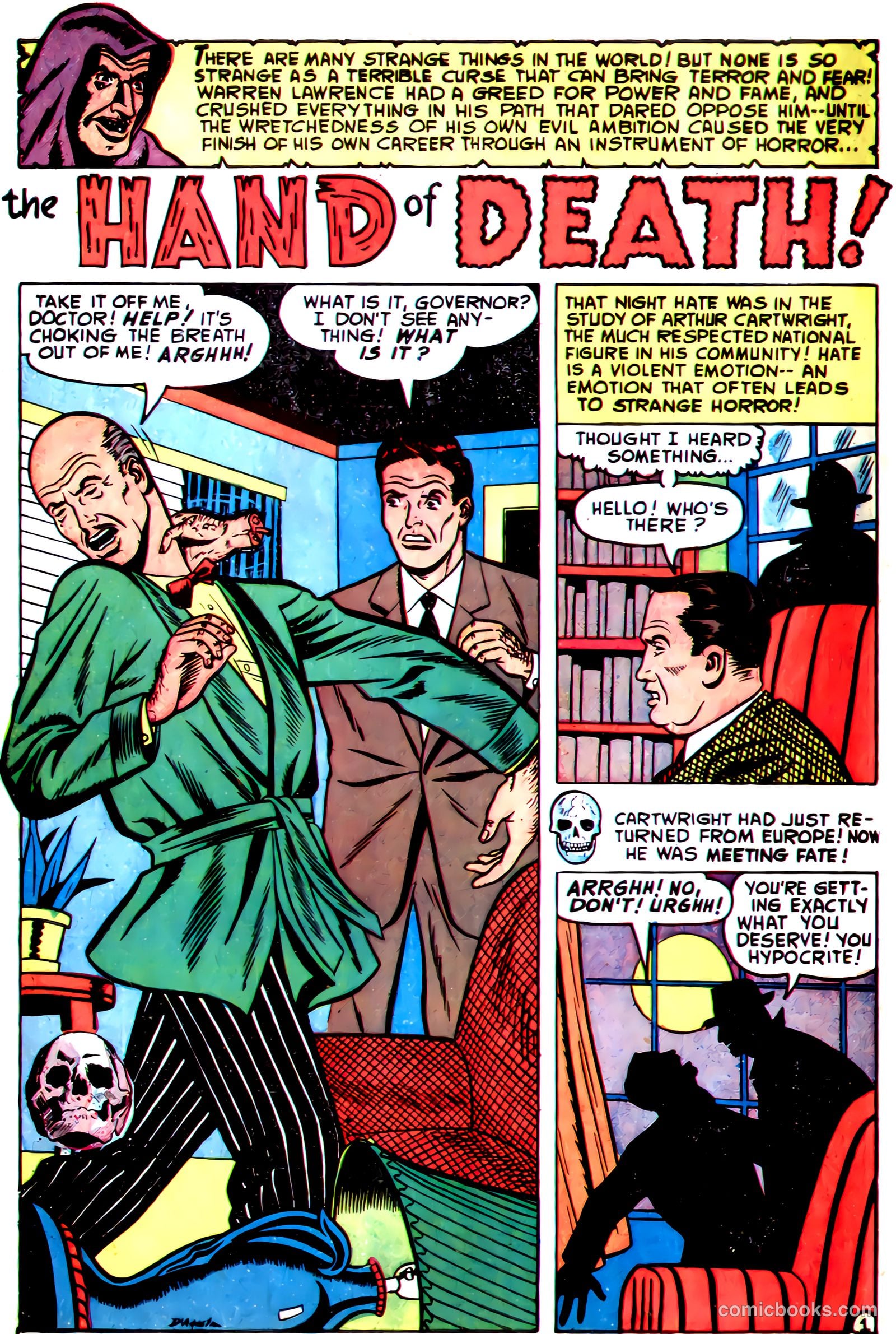 Dark Mysteries #7 (1952) — page 10 of 36