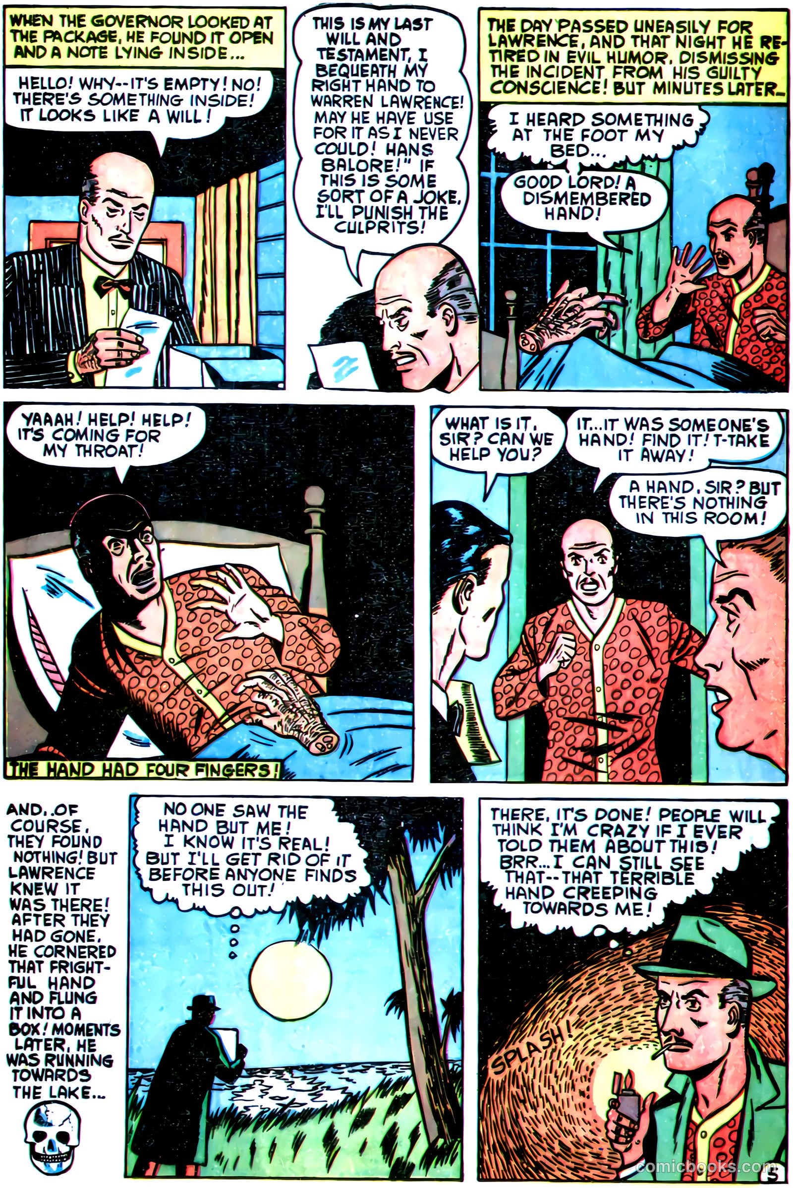 Dark Mysteries #7 (1952) — page 14 of 36