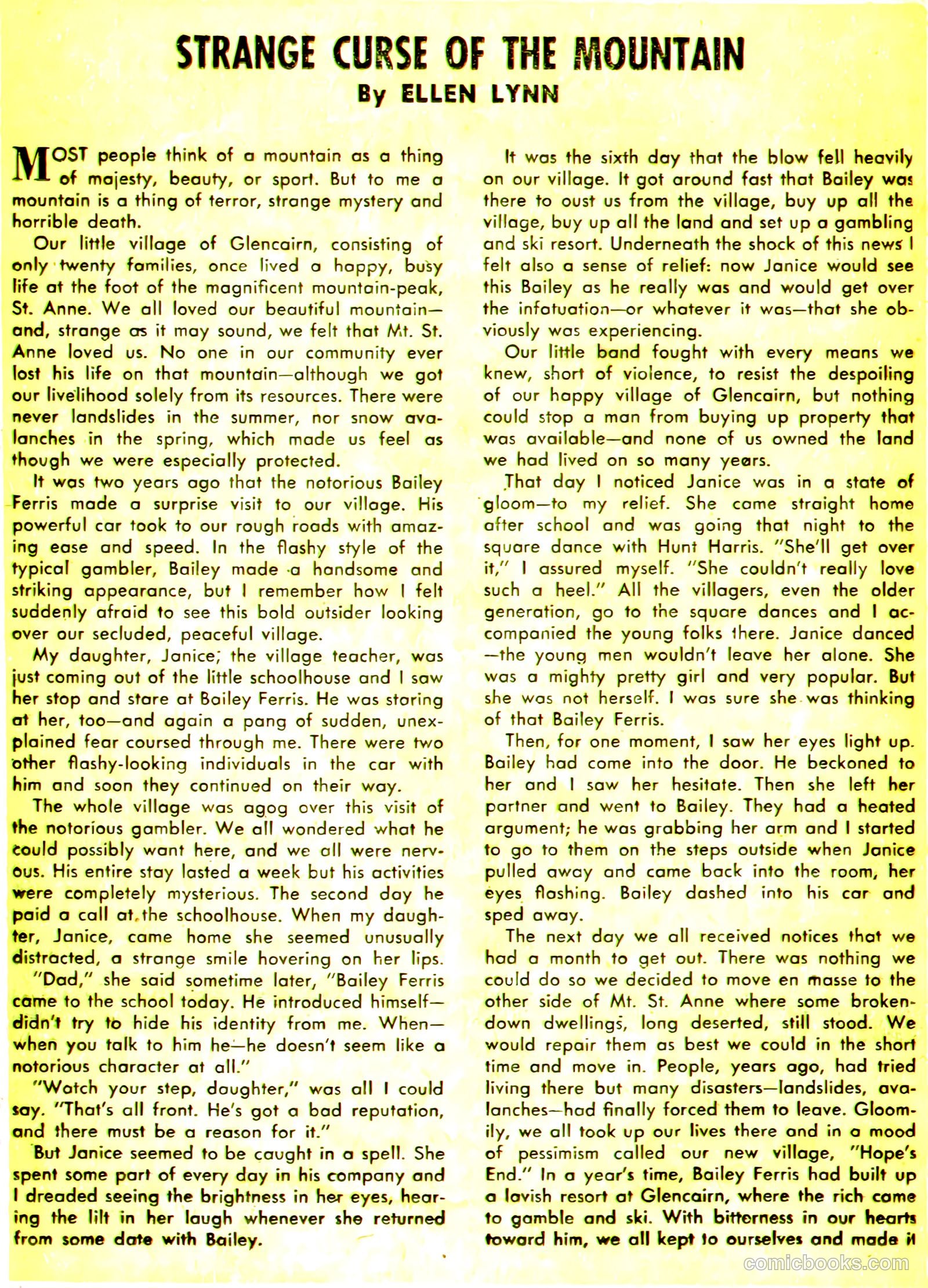 Dark Mysteries #7 (1952) — page 18 of 36
