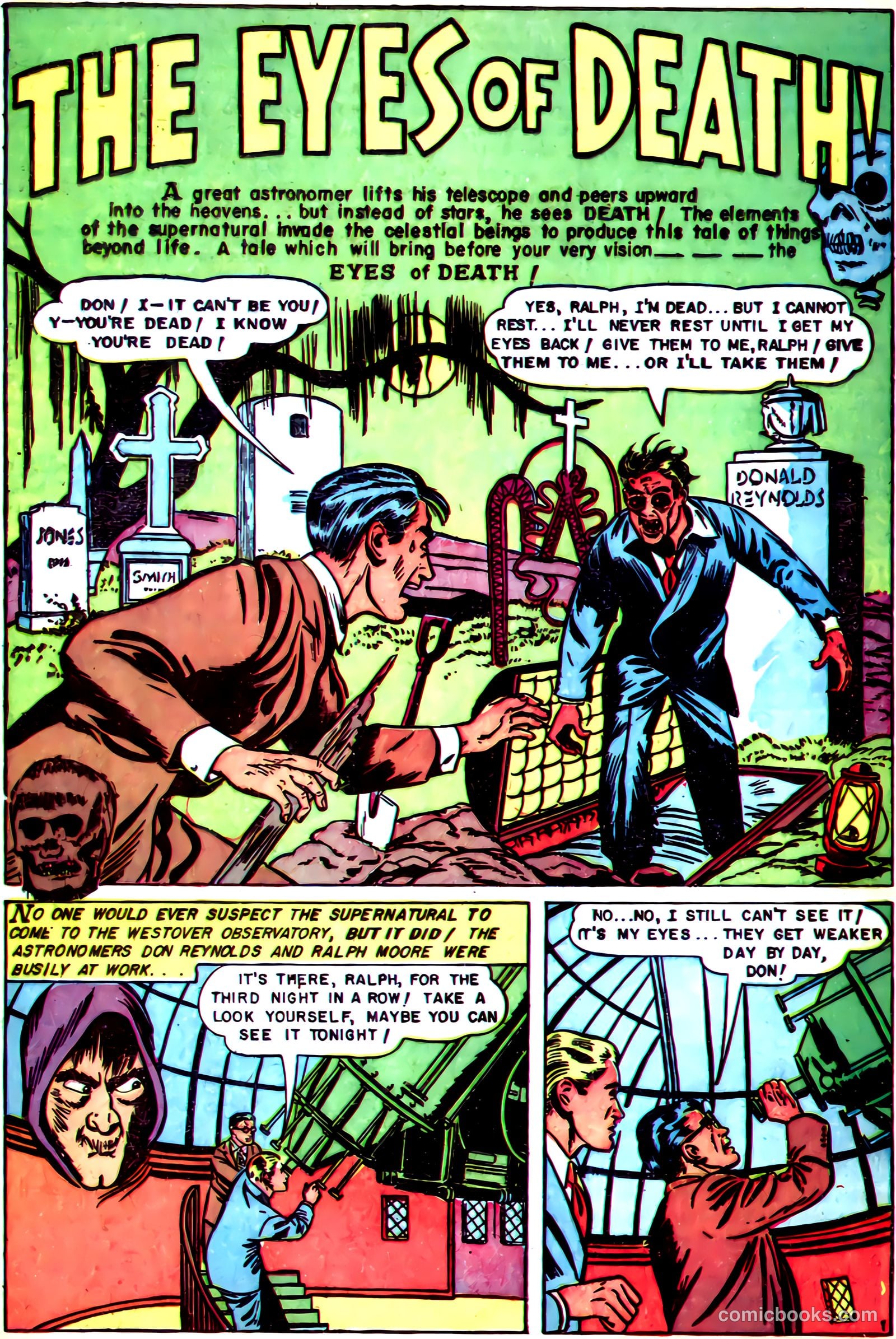 Dark Mysteries #7 (1952) — page 20 of 36