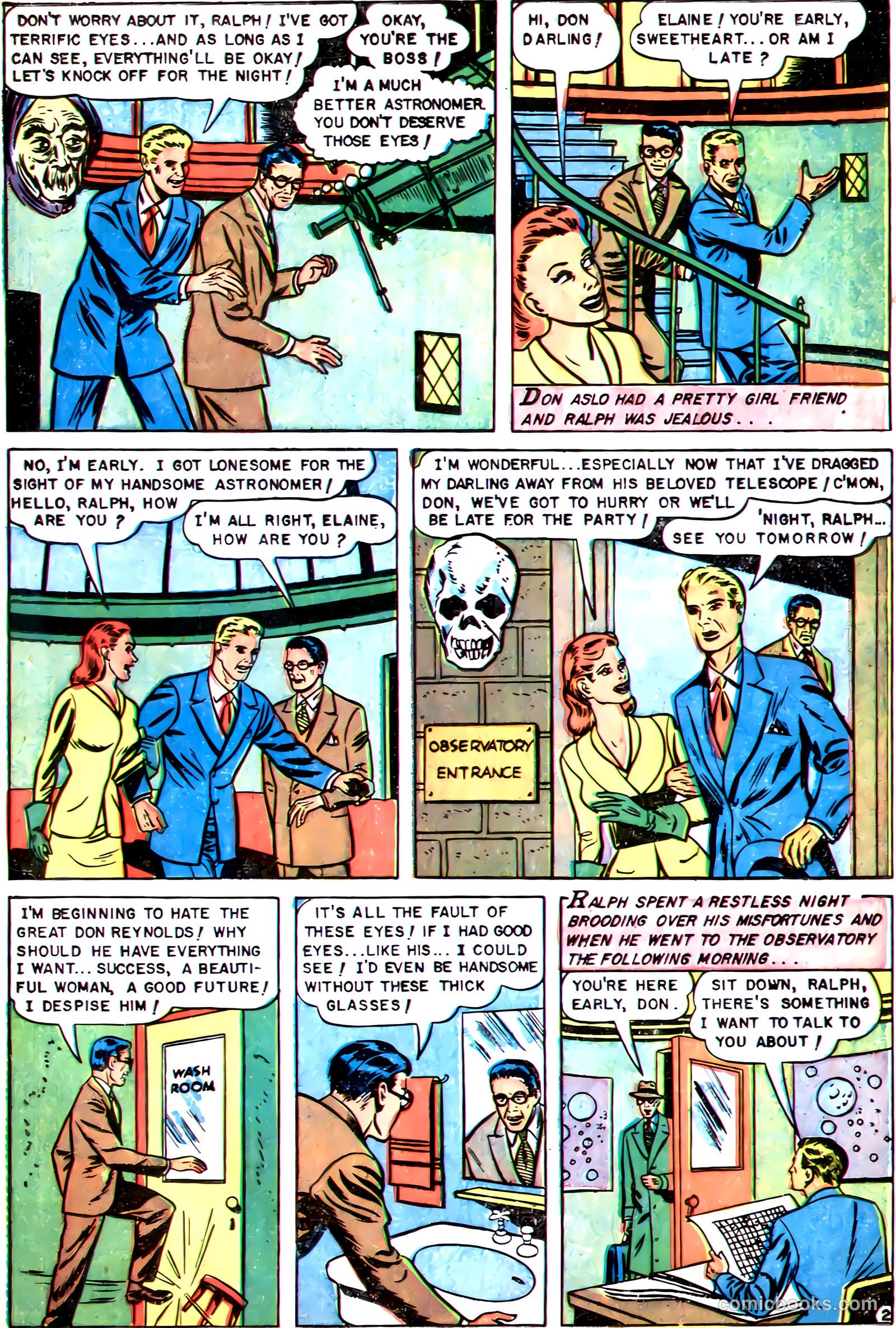 Dark Mysteries #7 (1952) — page 21 of 36