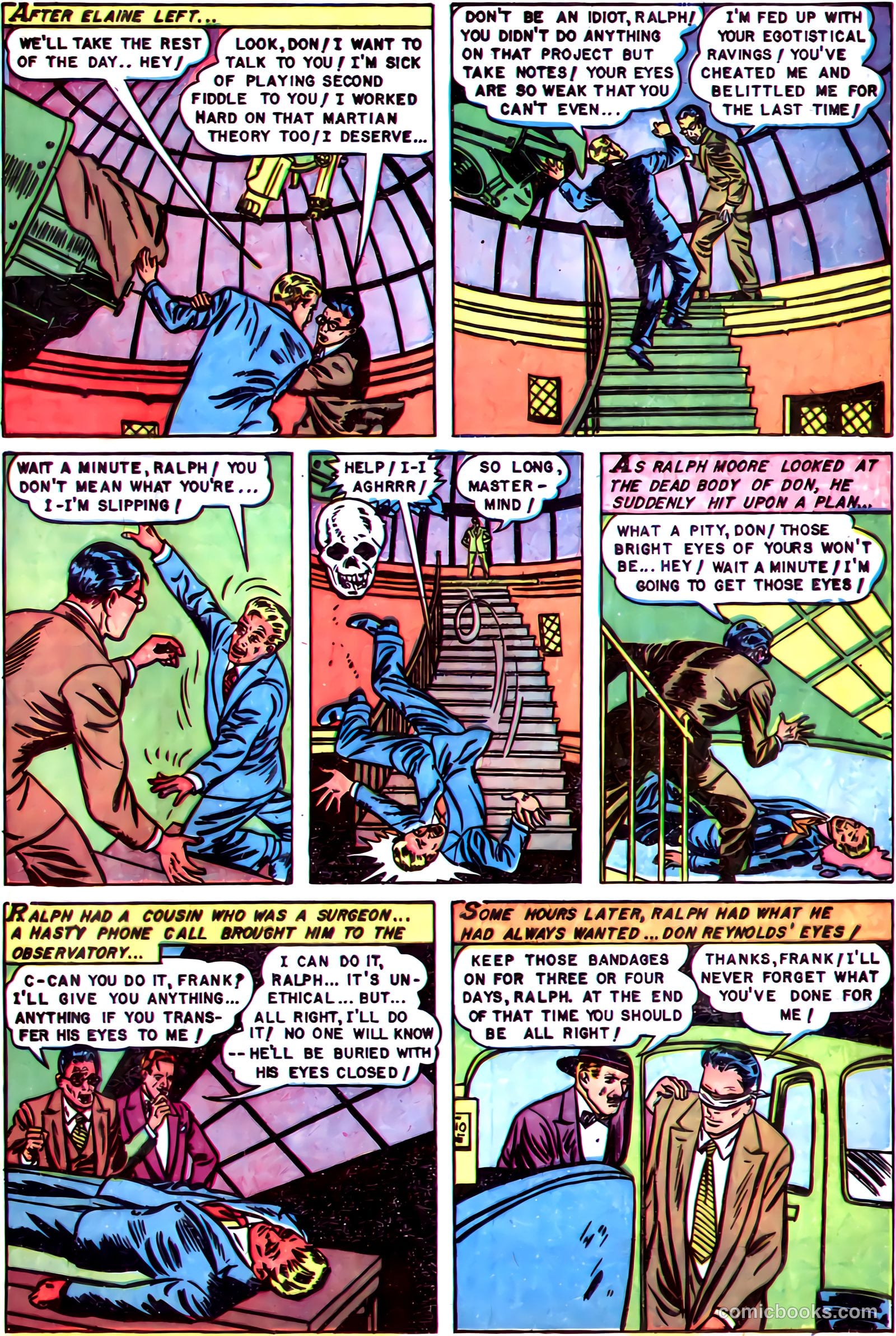 Dark Mysteries #7 (1952) — page 23 of 36