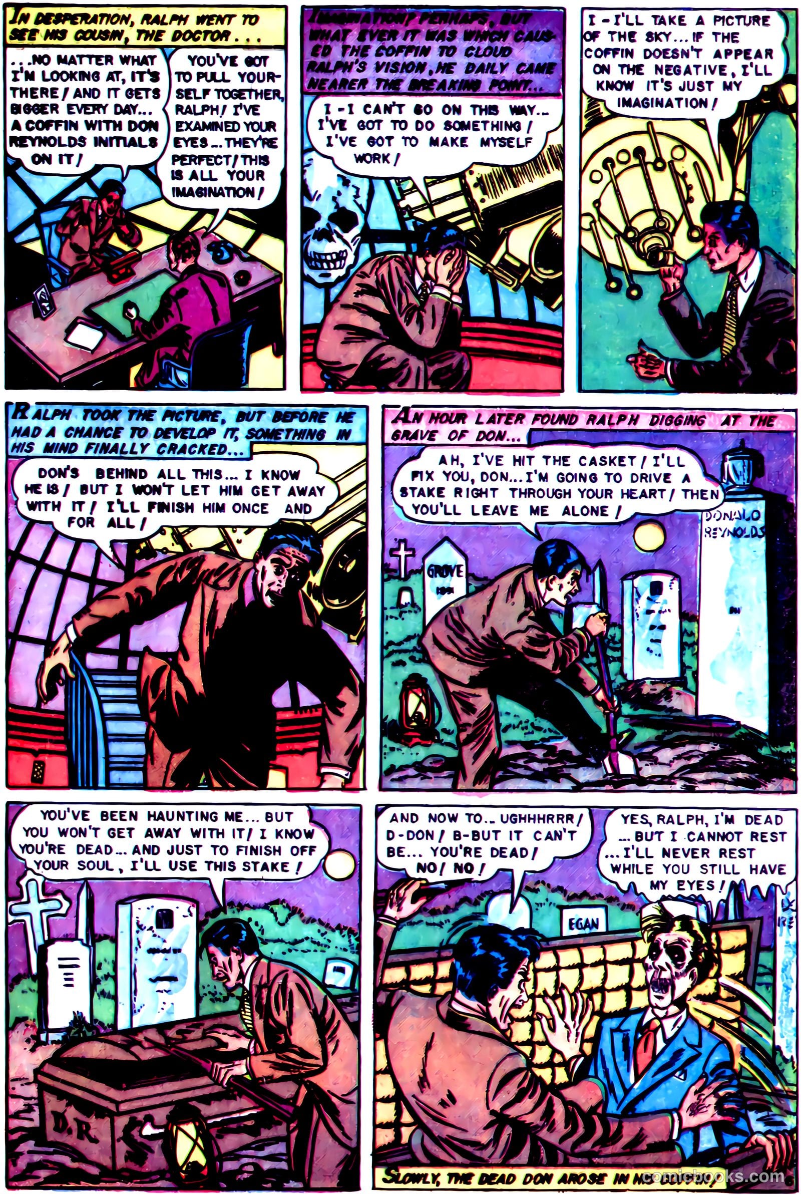 Dark Mysteries #7 (1952) — page 25 of 36