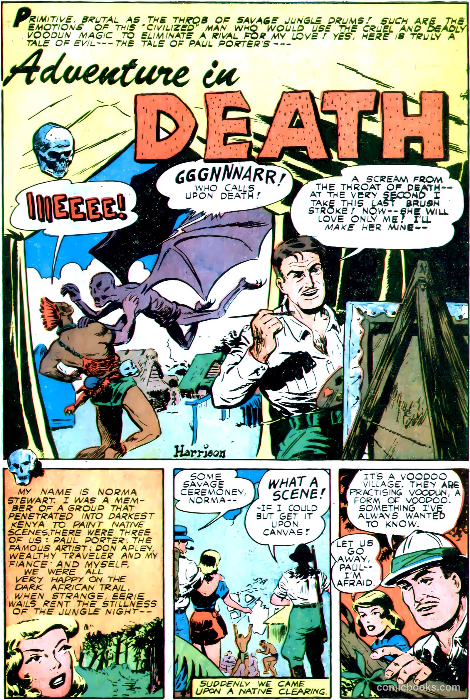 Dark Mysteries #7 (1952) — page 27 of 36