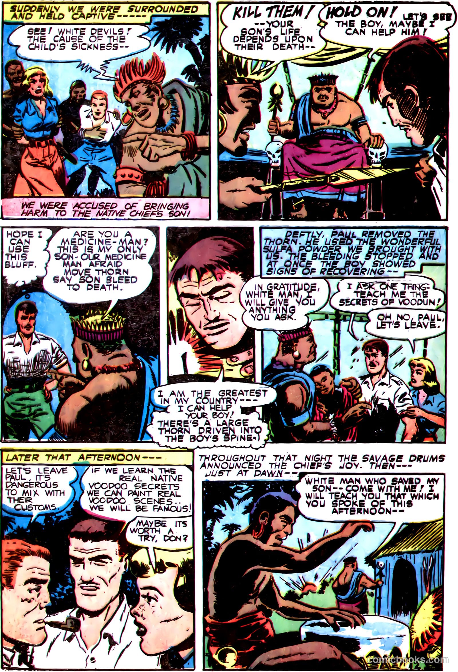 Dark Mysteries #7 (1952) — page 28 of 36