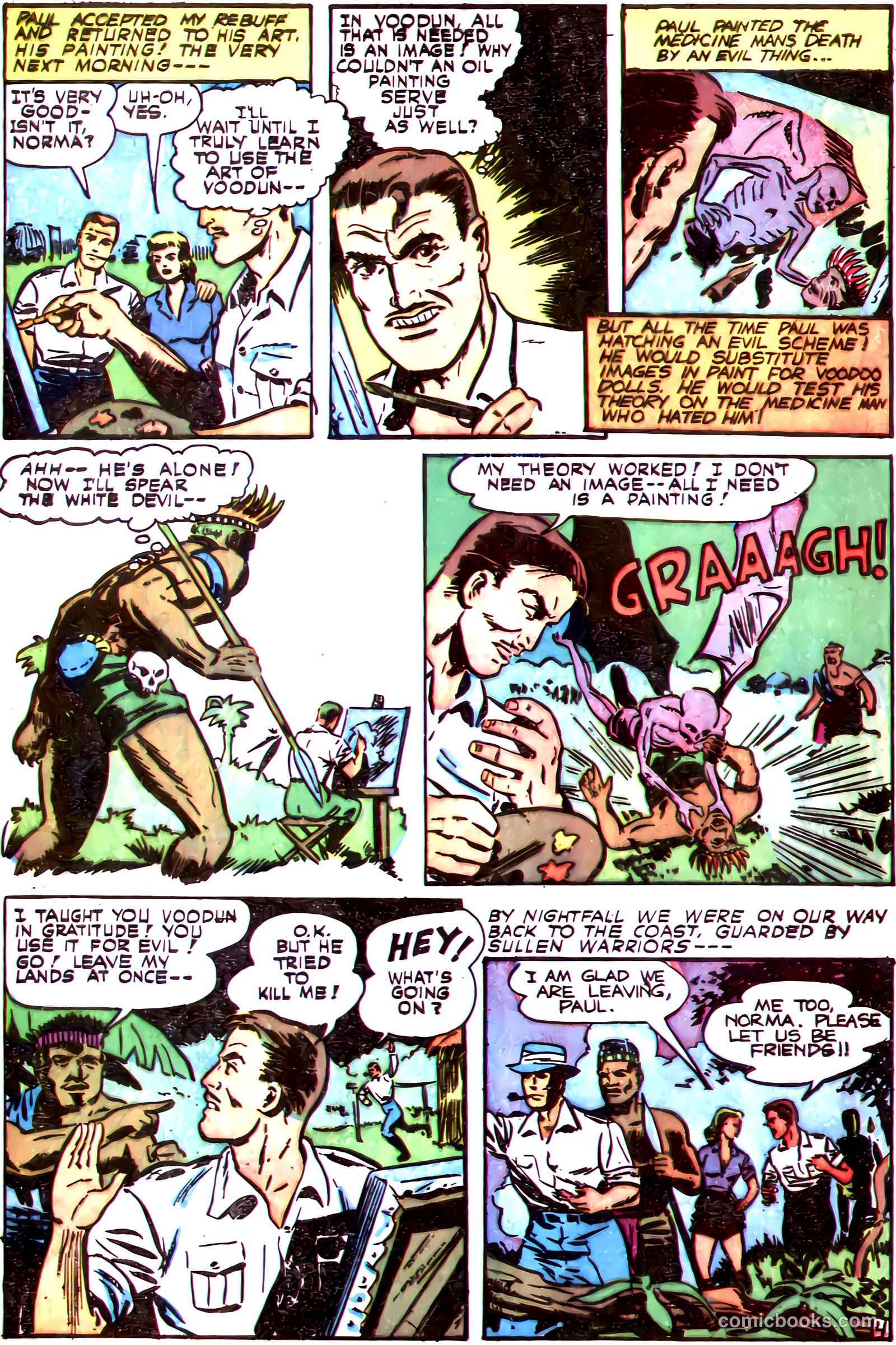 Dark Mysteries #7 (1952) — page 30 of 36