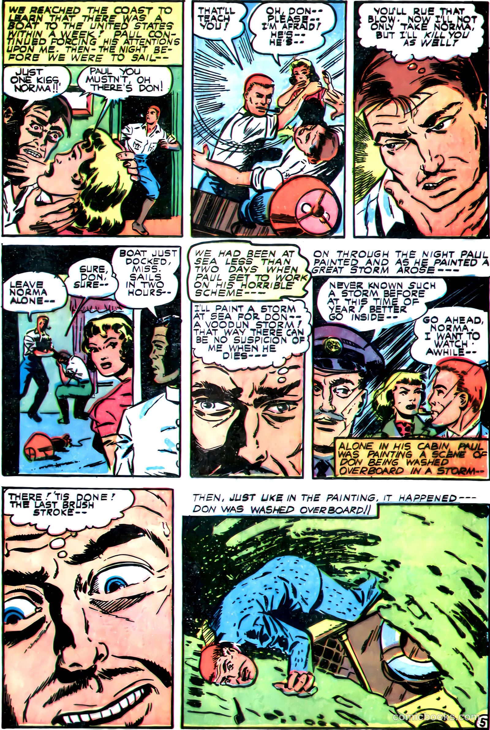 Dark Mysteries #7 (1952) — page 31 of 36