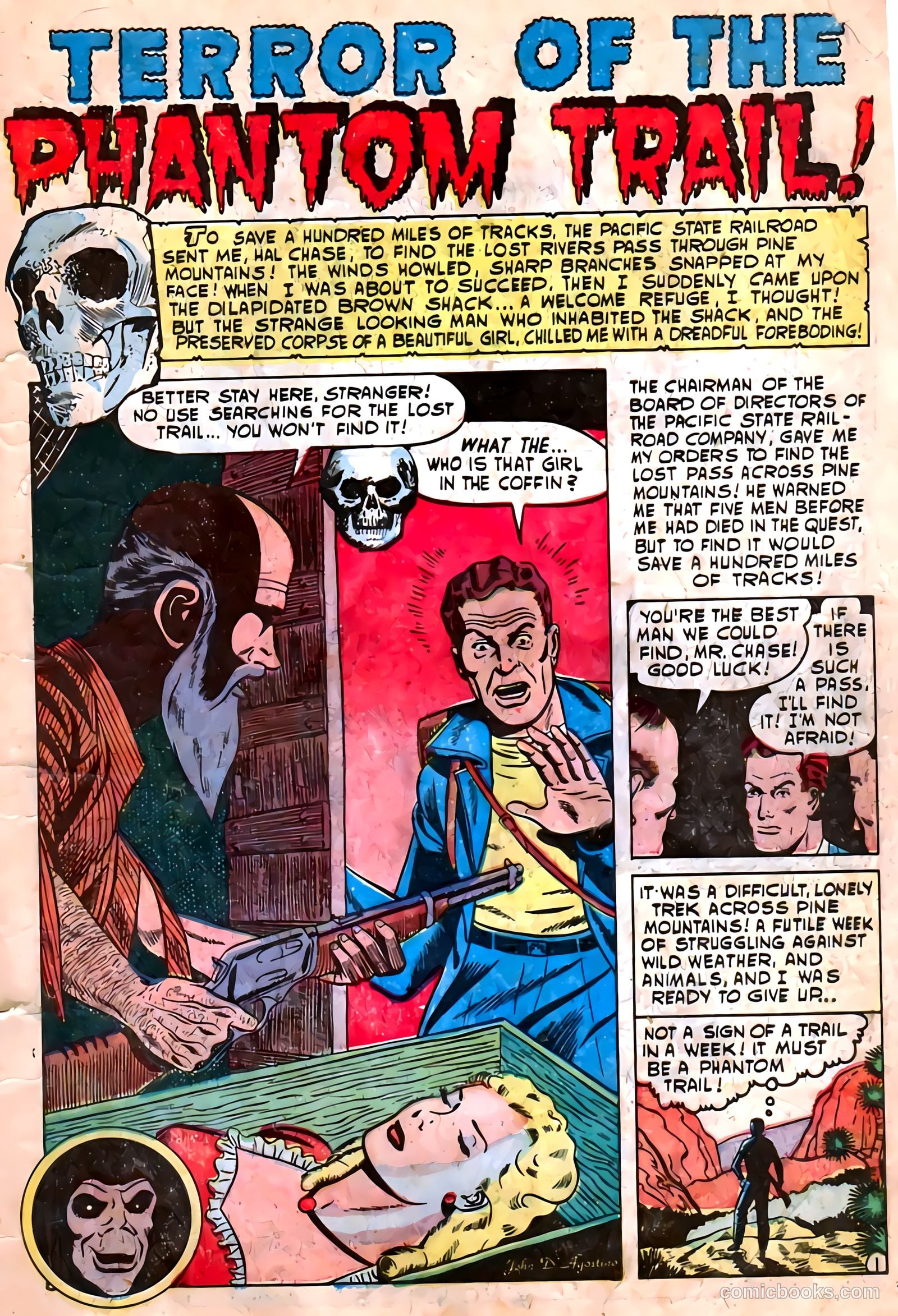 Dark Mysteries #8 (1952) — page 3 of 36