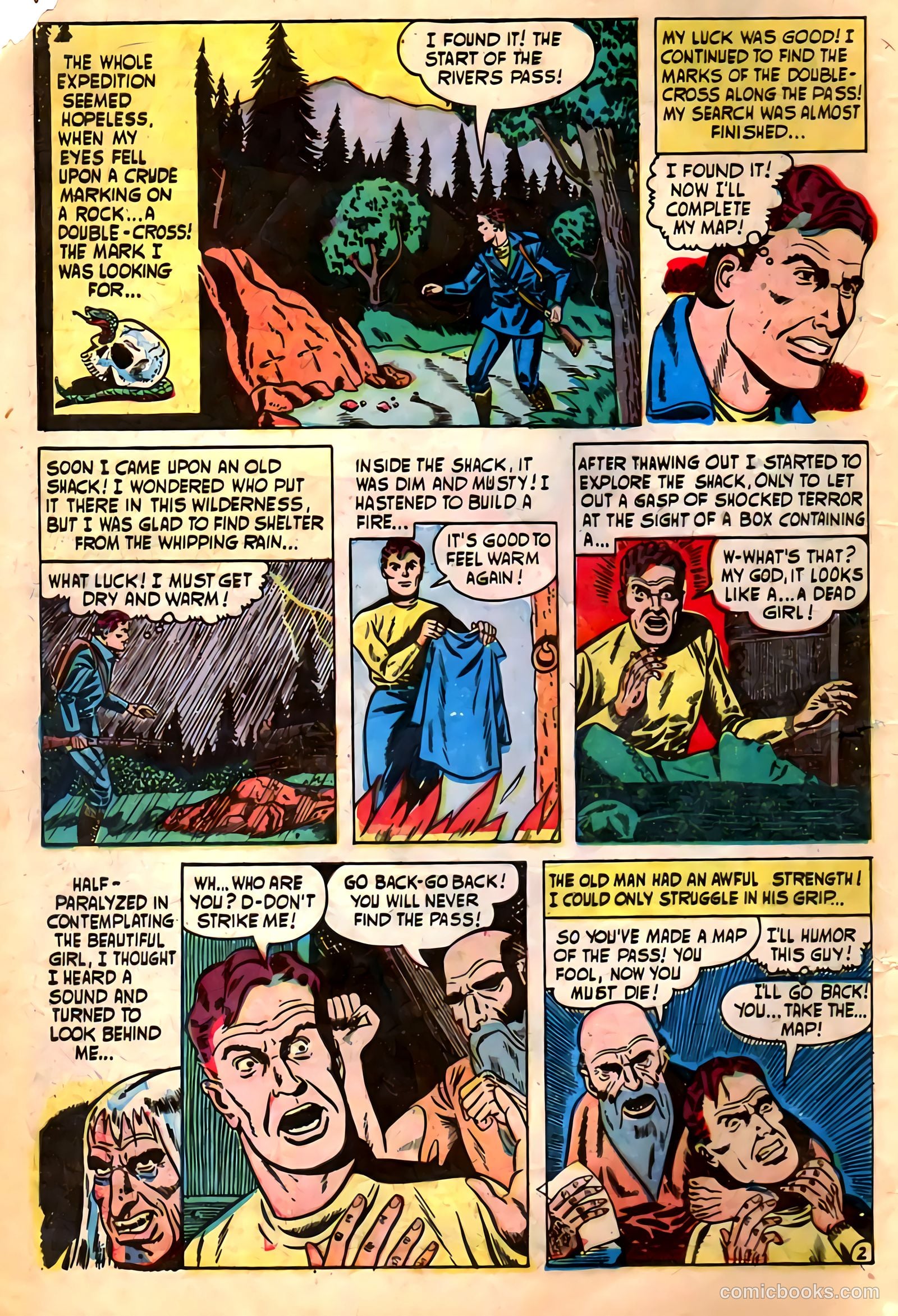 Dark Mysteries #8 (1952) — page 4 of 36