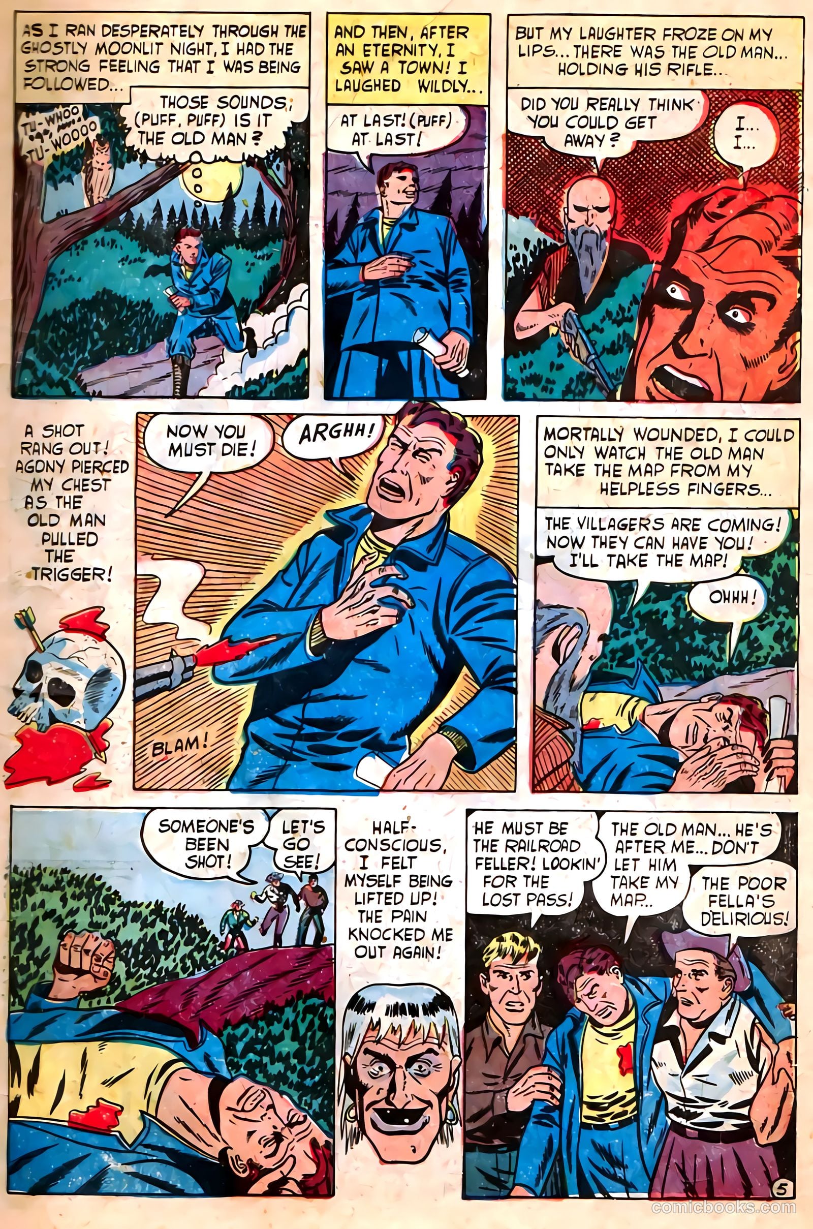 Dark Mysteries #8 (1952) — page 7 of 36