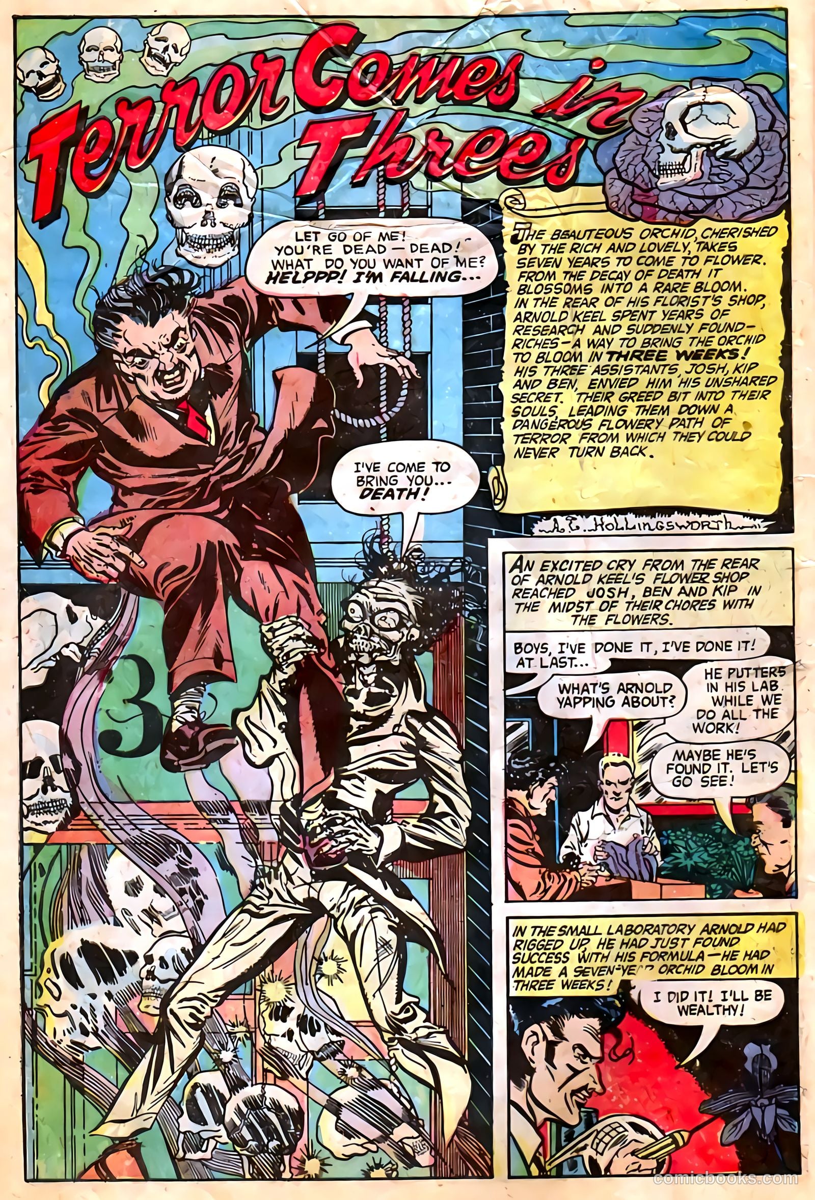 Dark Mysteries #8 (1952) — page 10 of 36
