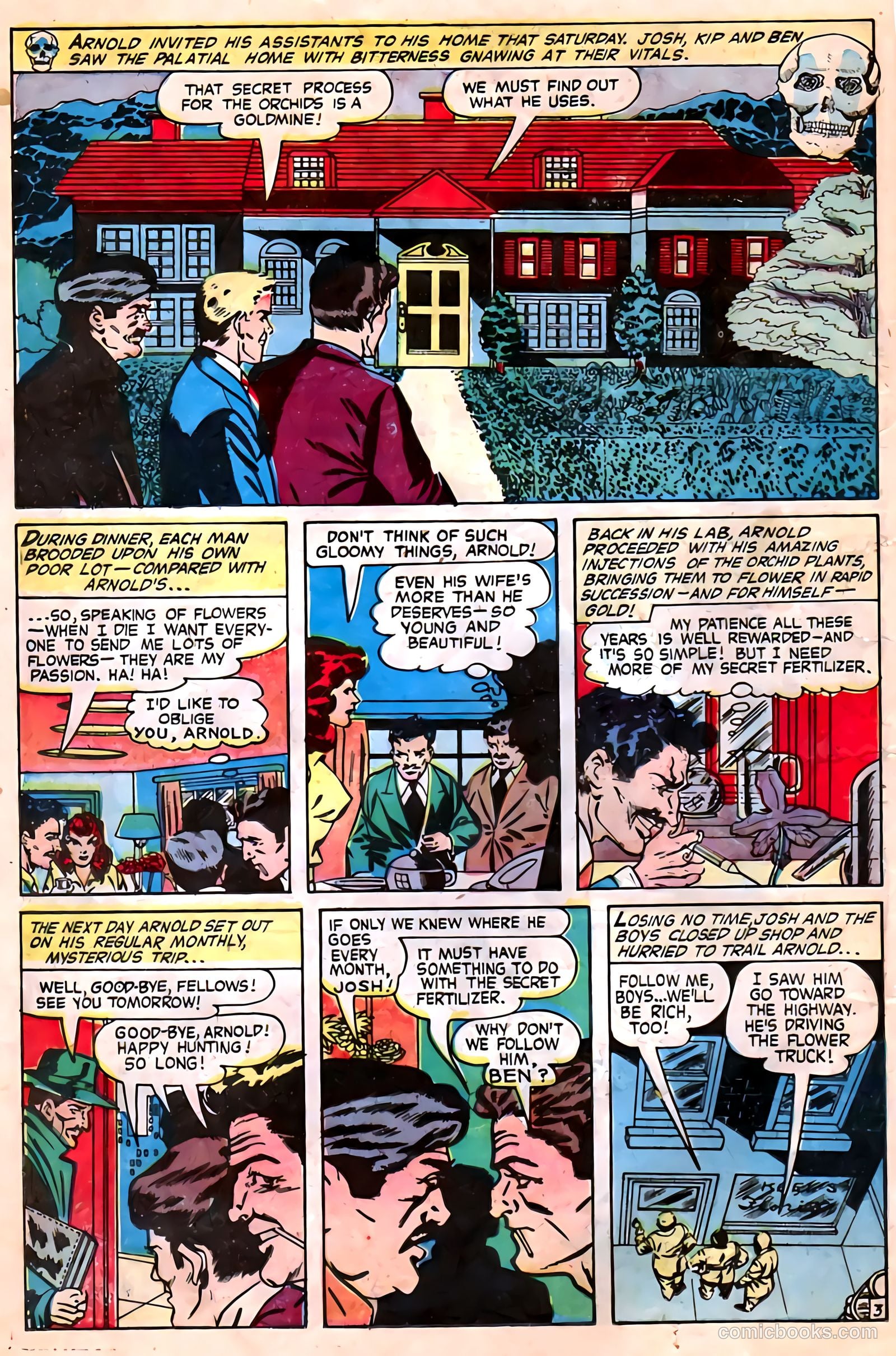 Dark Mysteries #8 (1952) — page 12 of 36