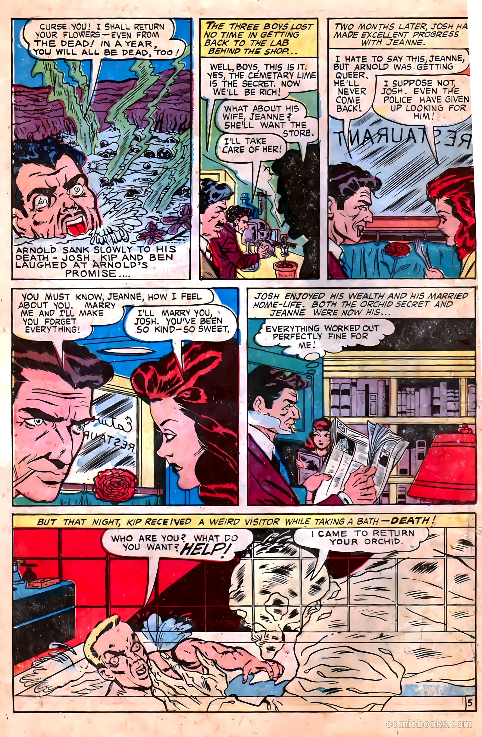 Dark Mysteries #8 (1952) — page 14 of 36