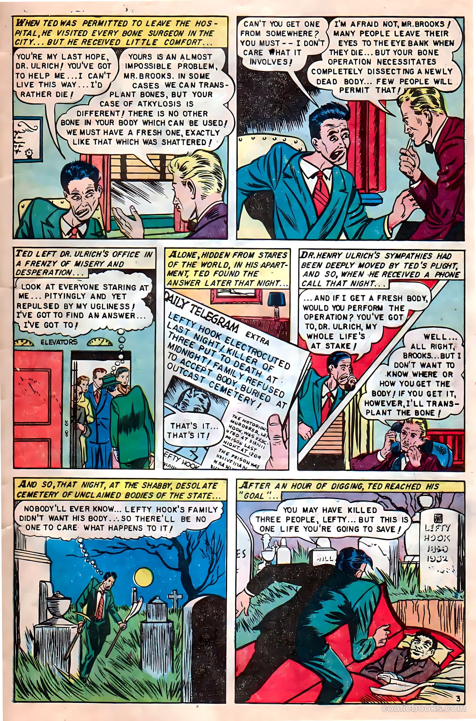 Dark Mysteries #8 (1952) — page 22 of 36