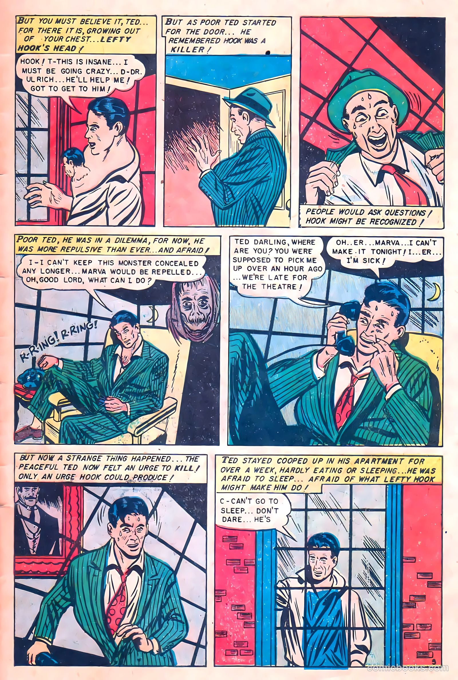 Dark Mysteries #8 (1952) — page 24 of 36