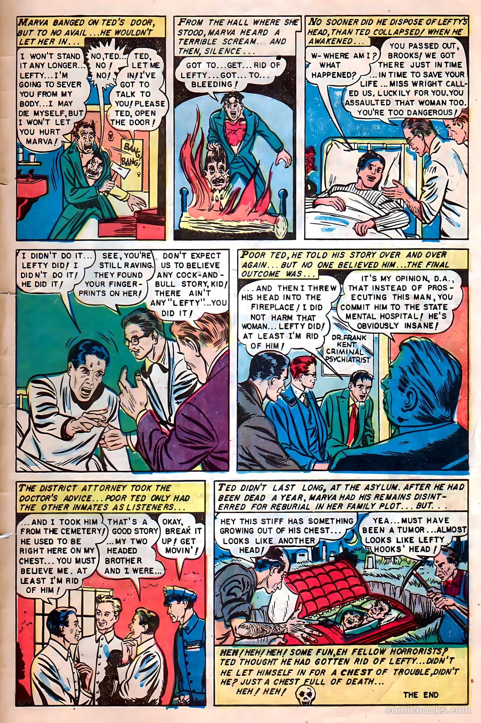 Dark Mysteries #8 (1952) — page 26 of 36