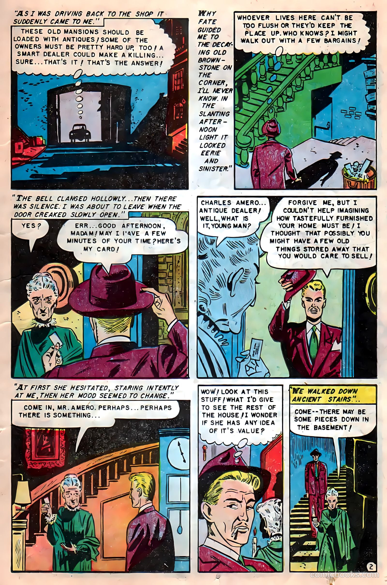 Dark Mysteries #8 (1952) — page 28 of 36