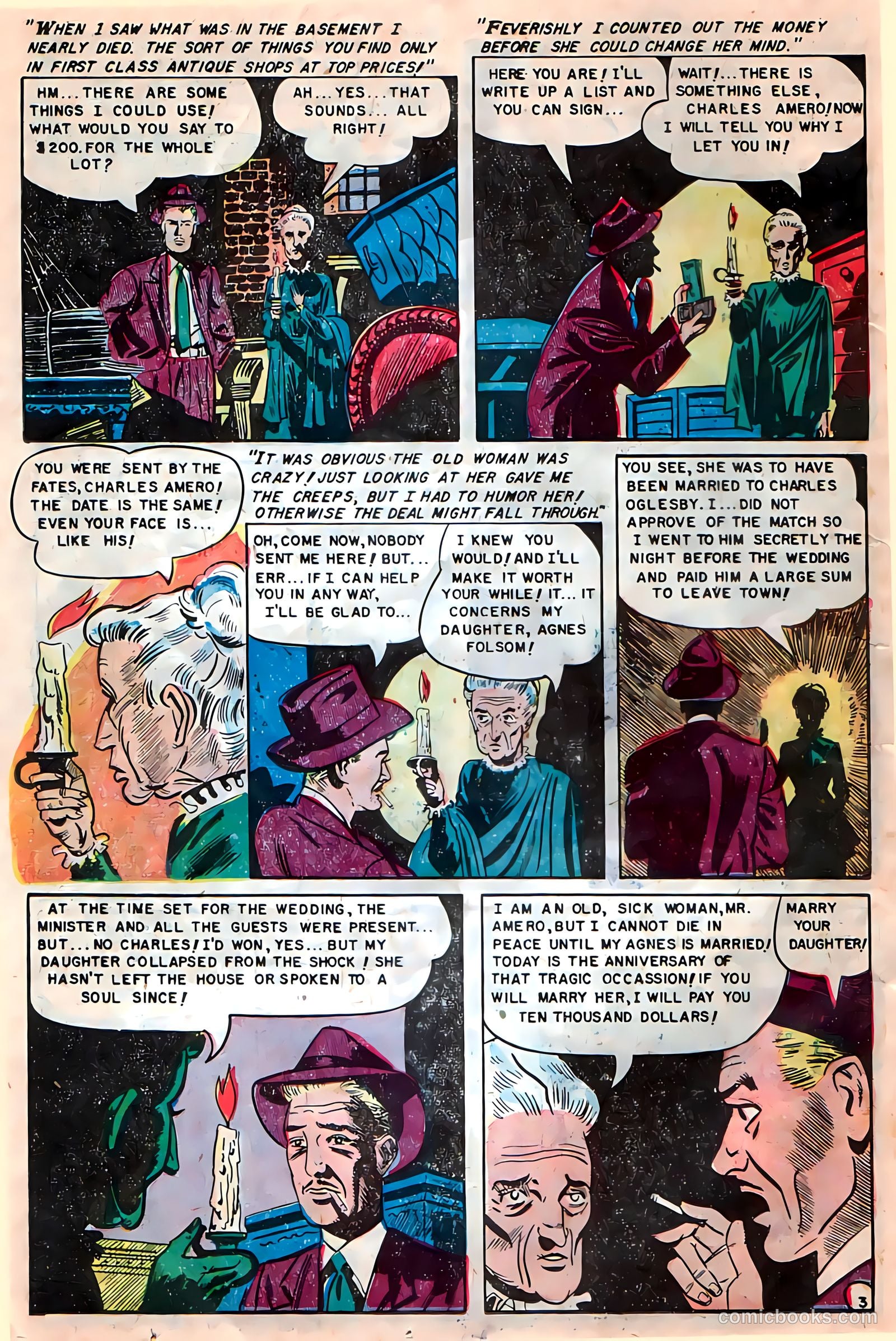 Dark Mysteries #8 (1952) — page 29 of 36