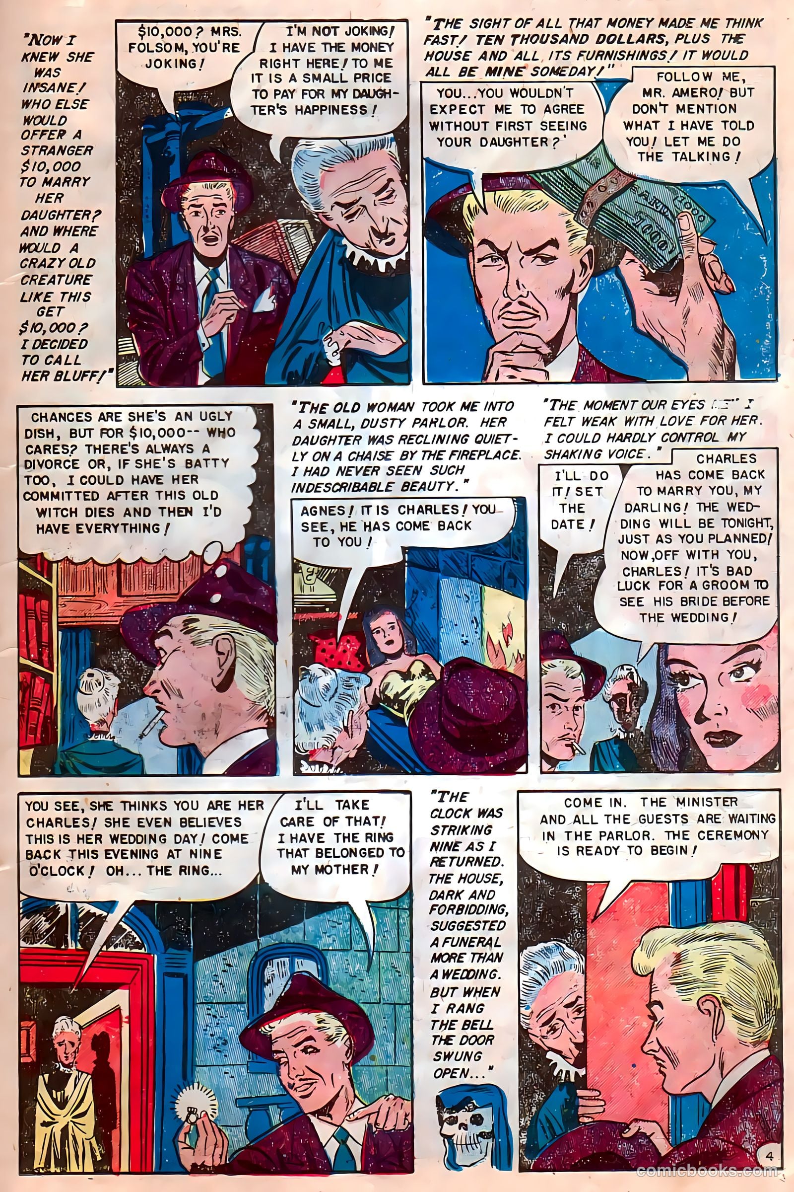 Dark Mysteries #8 (1952) — page 30 of 36