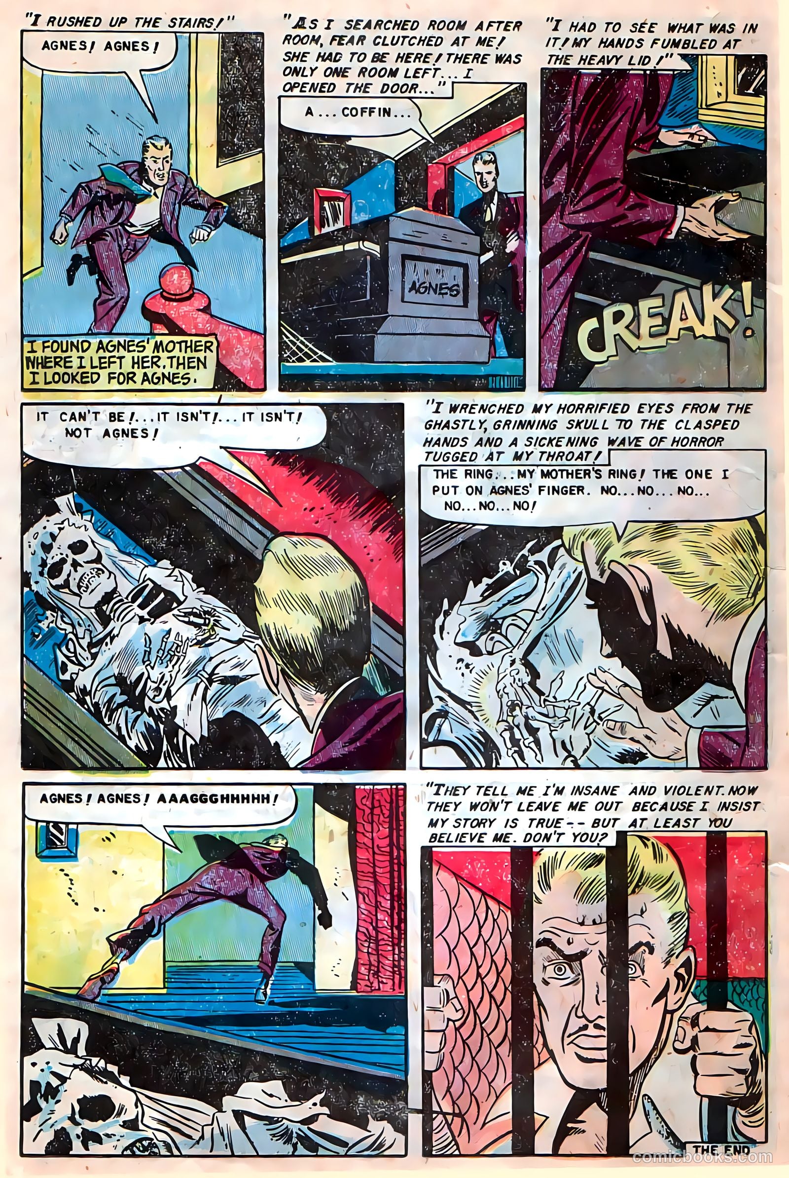 Dark Mysteries #8 (1952) — page 33 of 36