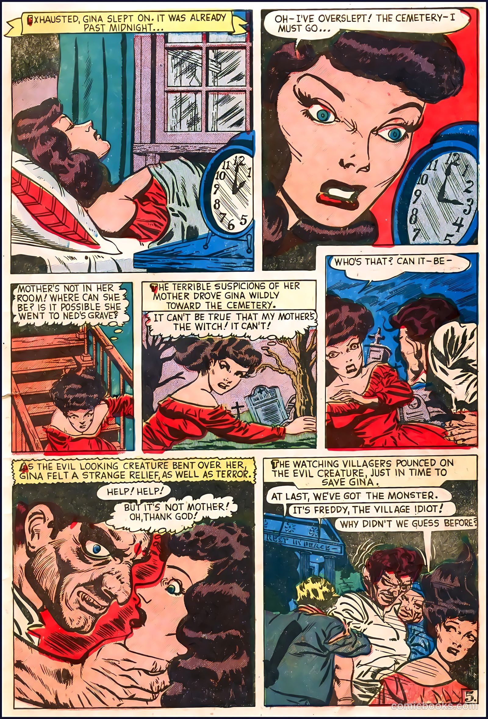 Dark Mysteries #9 (1952) — page 6 of 33